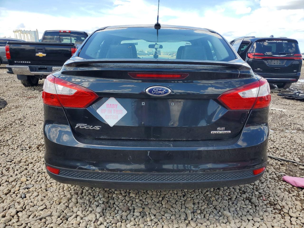 2013 Ford Focus Se Black vin: 1FADP3F25DL288972