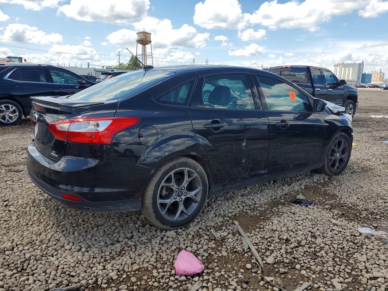 2013 Ford Focus Se Black vin: 1FADP3F25DL288972