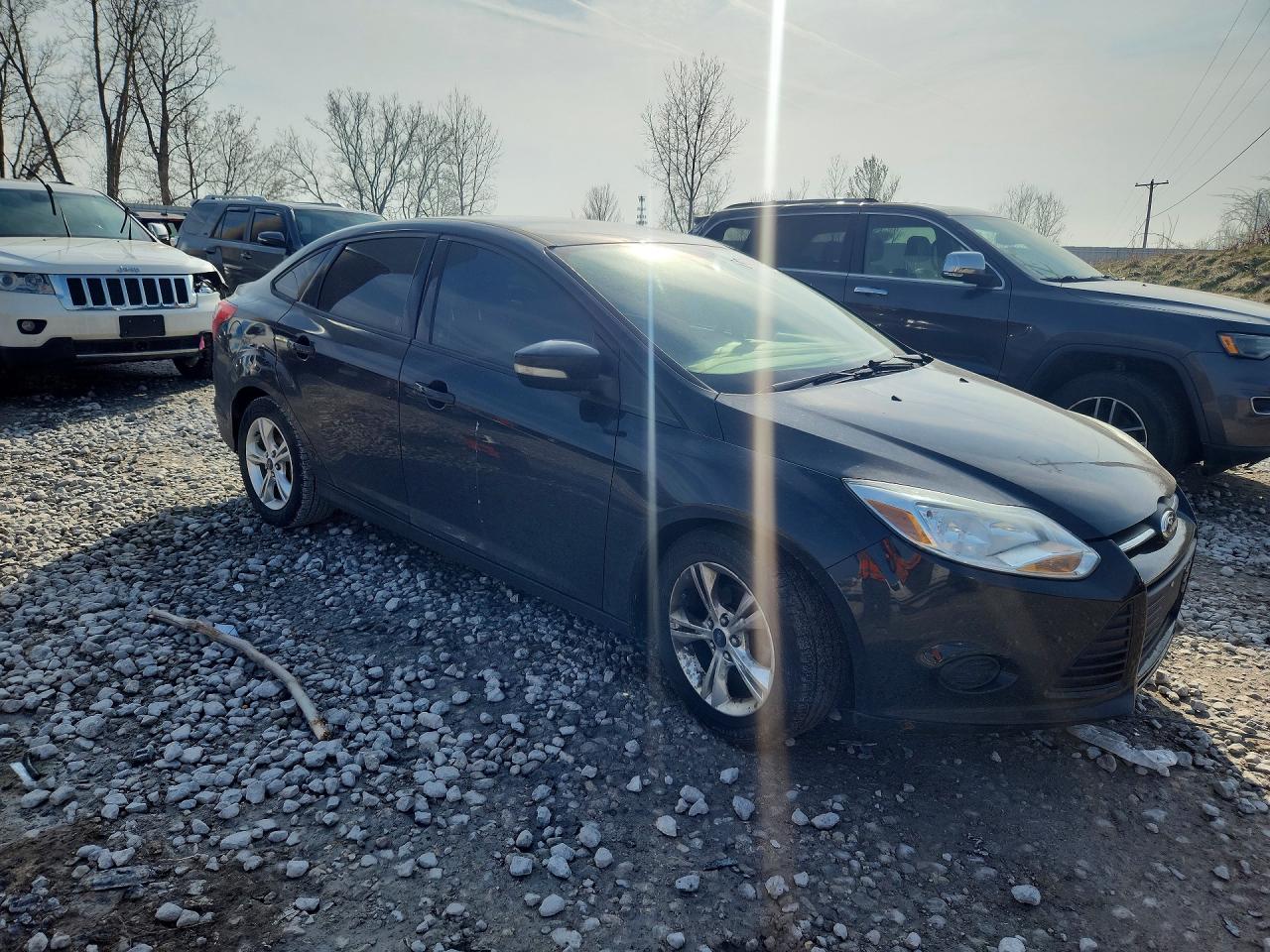 2013 Ford Focus Se Black vin: 1FADP3F25DL312378