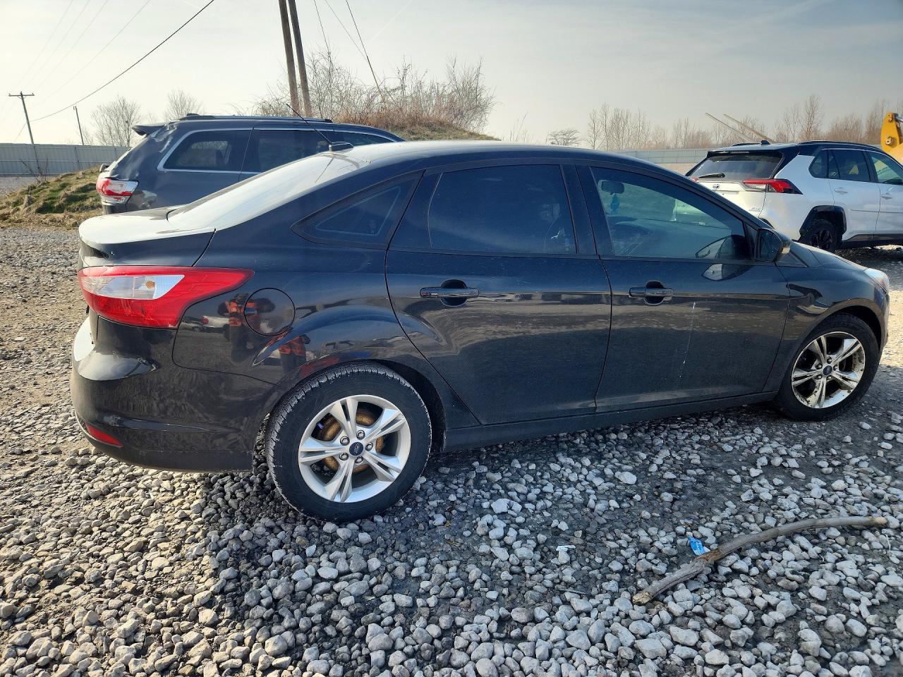 2013 Ford Focus Se Black vin: 1FADP3F25DL312378
