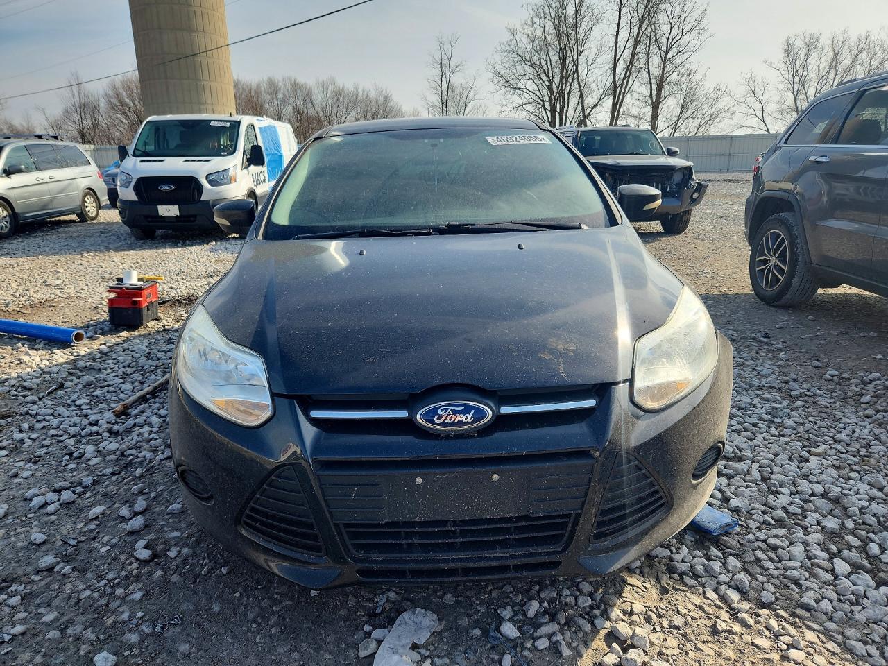 2013 Ford Focus Se Black vin: 1FADP3F25DL312378