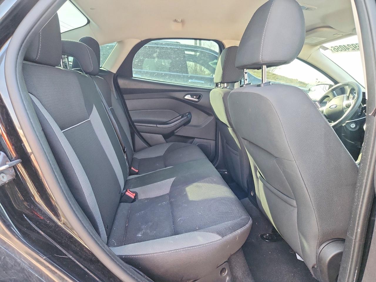 2013 Ford Focus Se Black vin: 1FADP3F25DL312378