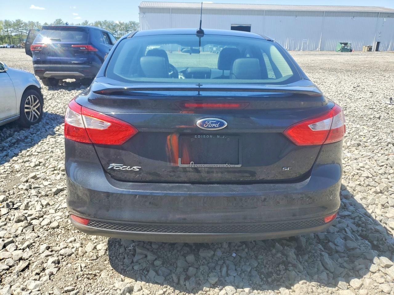 2013 Ford Focus Se Black vin: 1FADP3F25DL320092