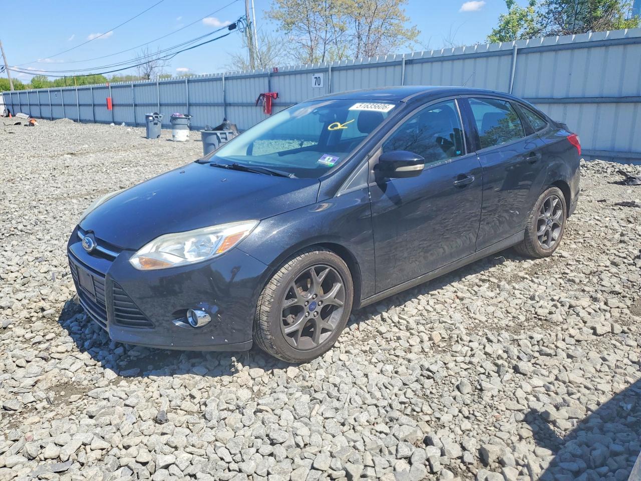 2013 Ford Focus Se Black vin: 1FADP3F25DL320092