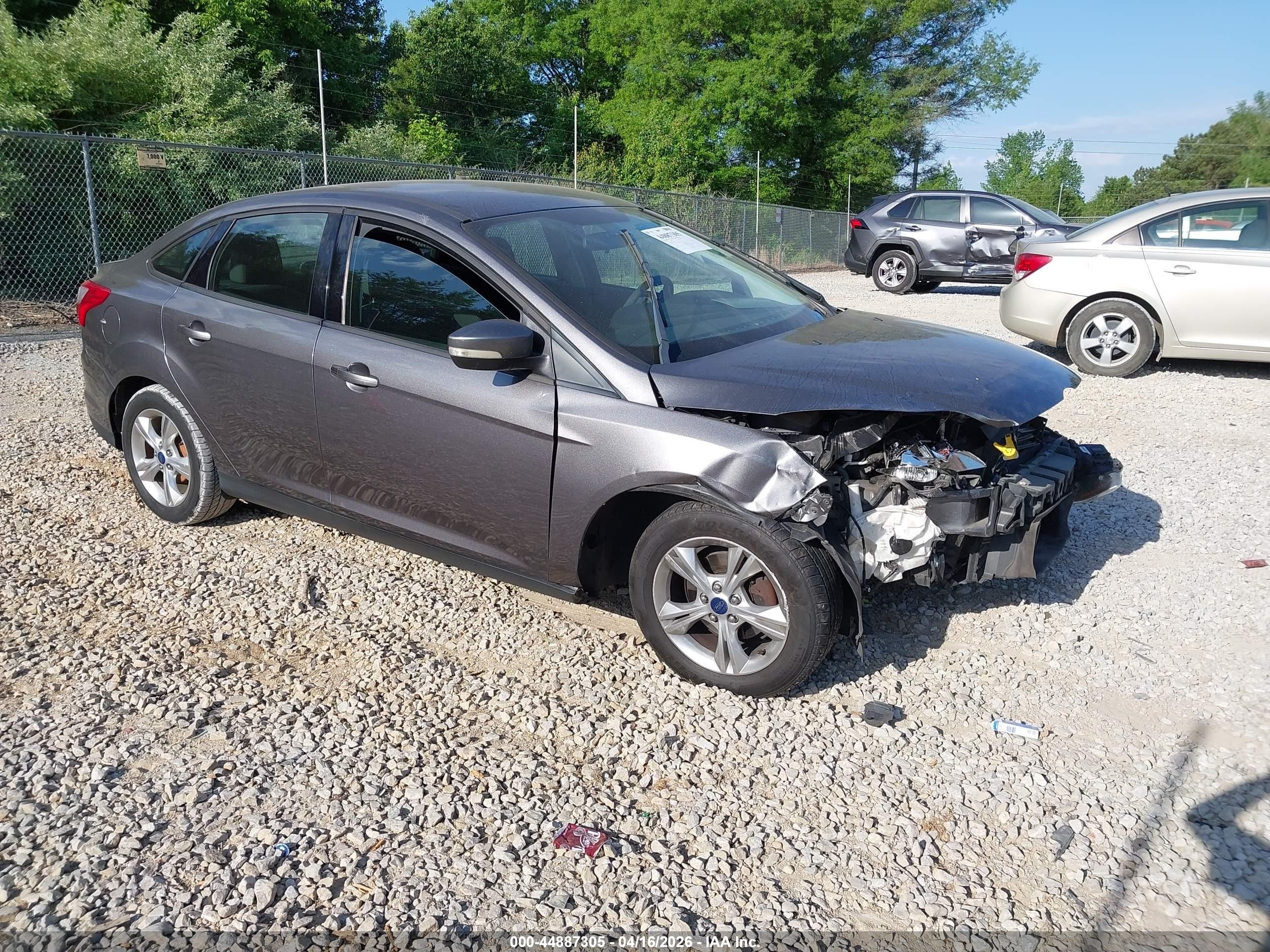 2013 Ford Focus Se Серый vin: 1FADP3F25DL323462