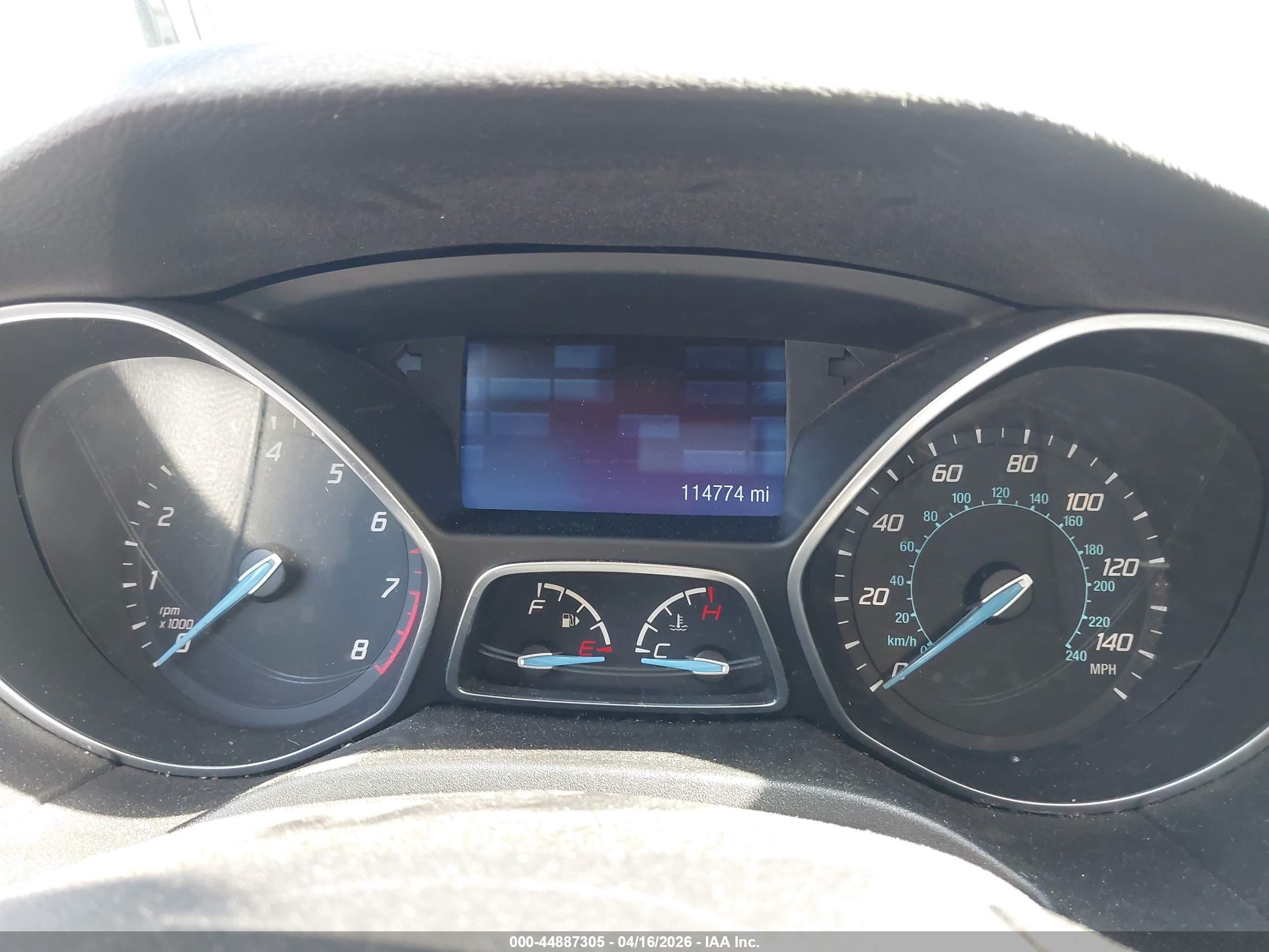 2013 Ford Focus Se Серый vin: 1FADP3F25DL323462