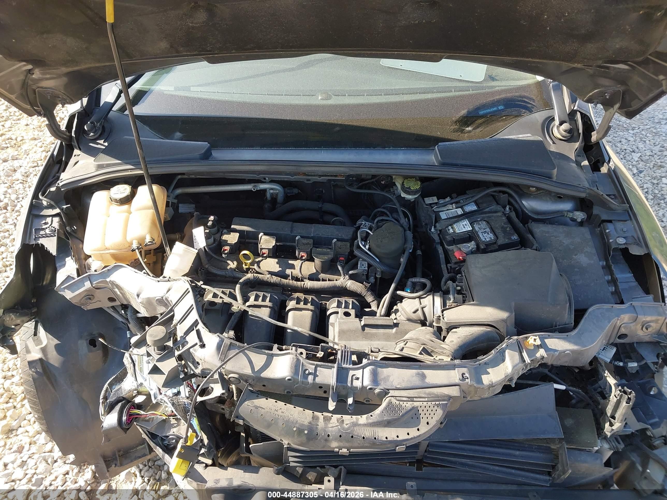 2013 Ford Focus Se Серый vin: 1FADP3F25DL323462