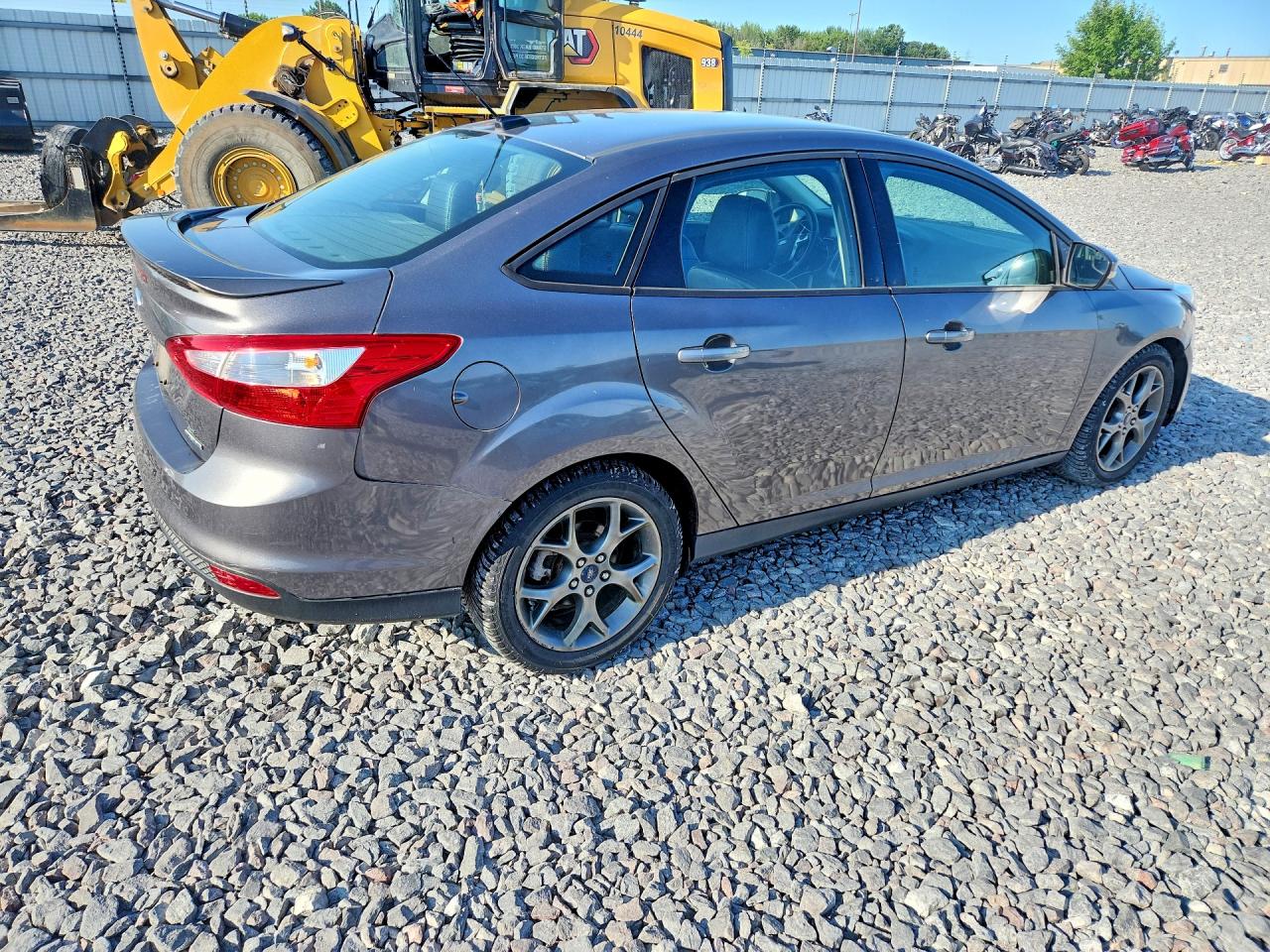 2013 Ford Focus Se Gray vin: 1FADP3F25DL337295