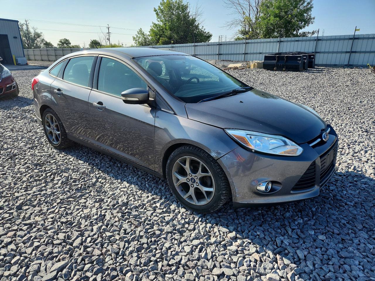 2013 Ford Focus Se Gray vin: 1FADP3F25DL337295