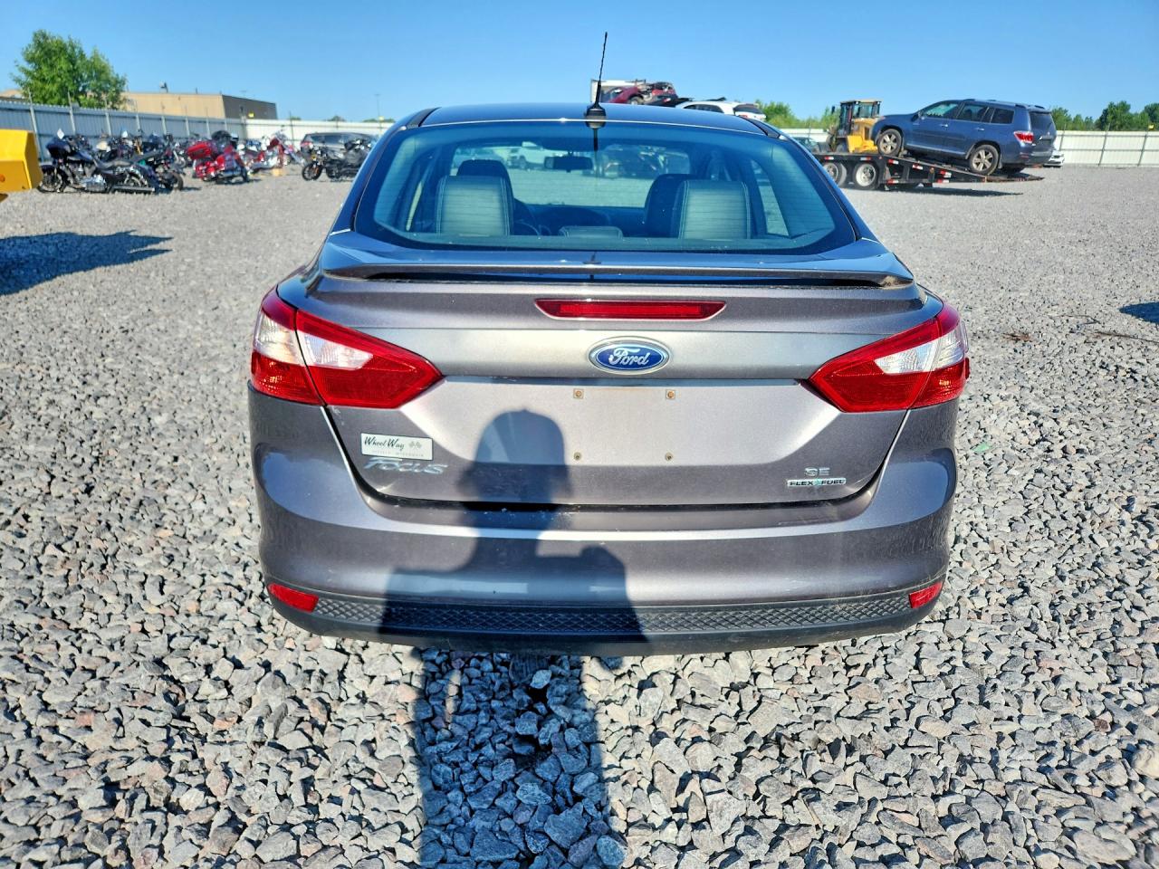 2013 Ford Focus Se Gray vin: 1FADP3F25DL337295