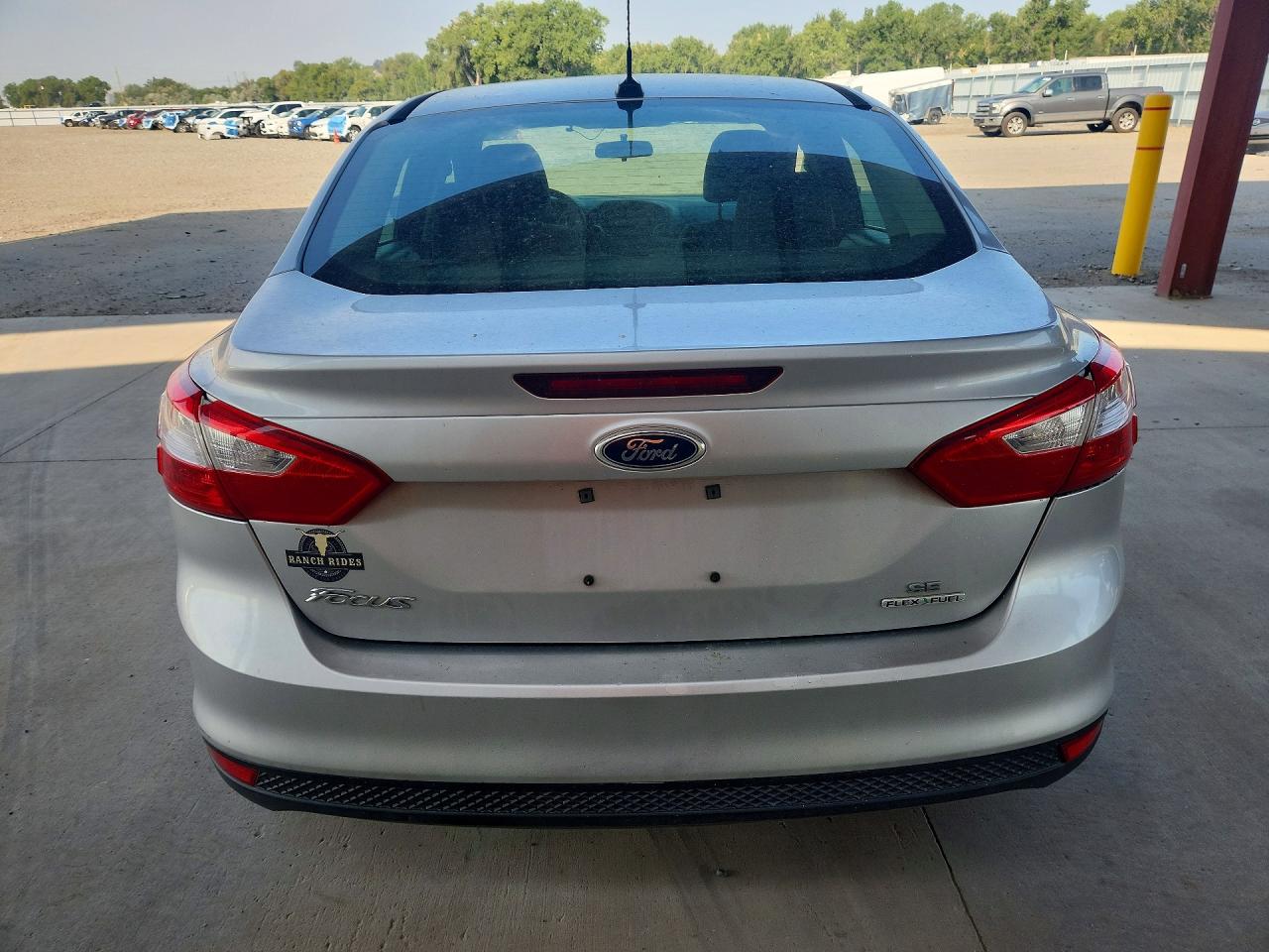 2013 Ford Focus Se Silver vin: 1FADP3F25DL355103