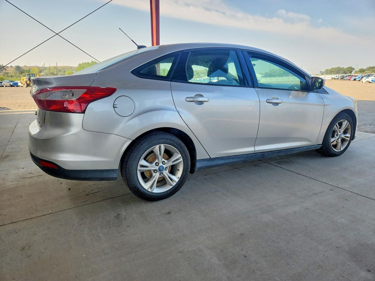 2013 Ford Focus Se Silver vin: 1FADP3F25DL355103