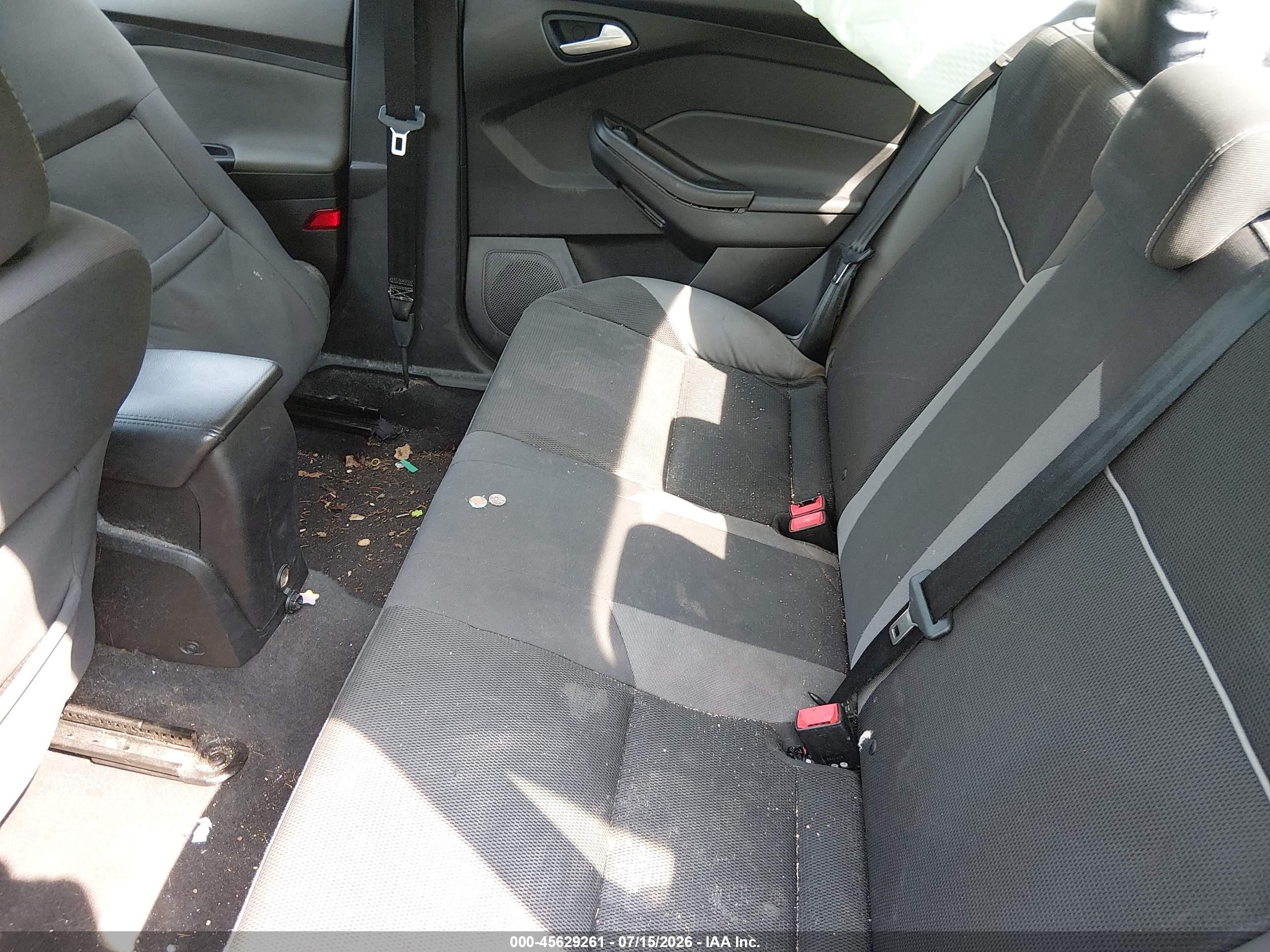 2013 Ford Focus Se Black vin: 1FADP3F25DL372077