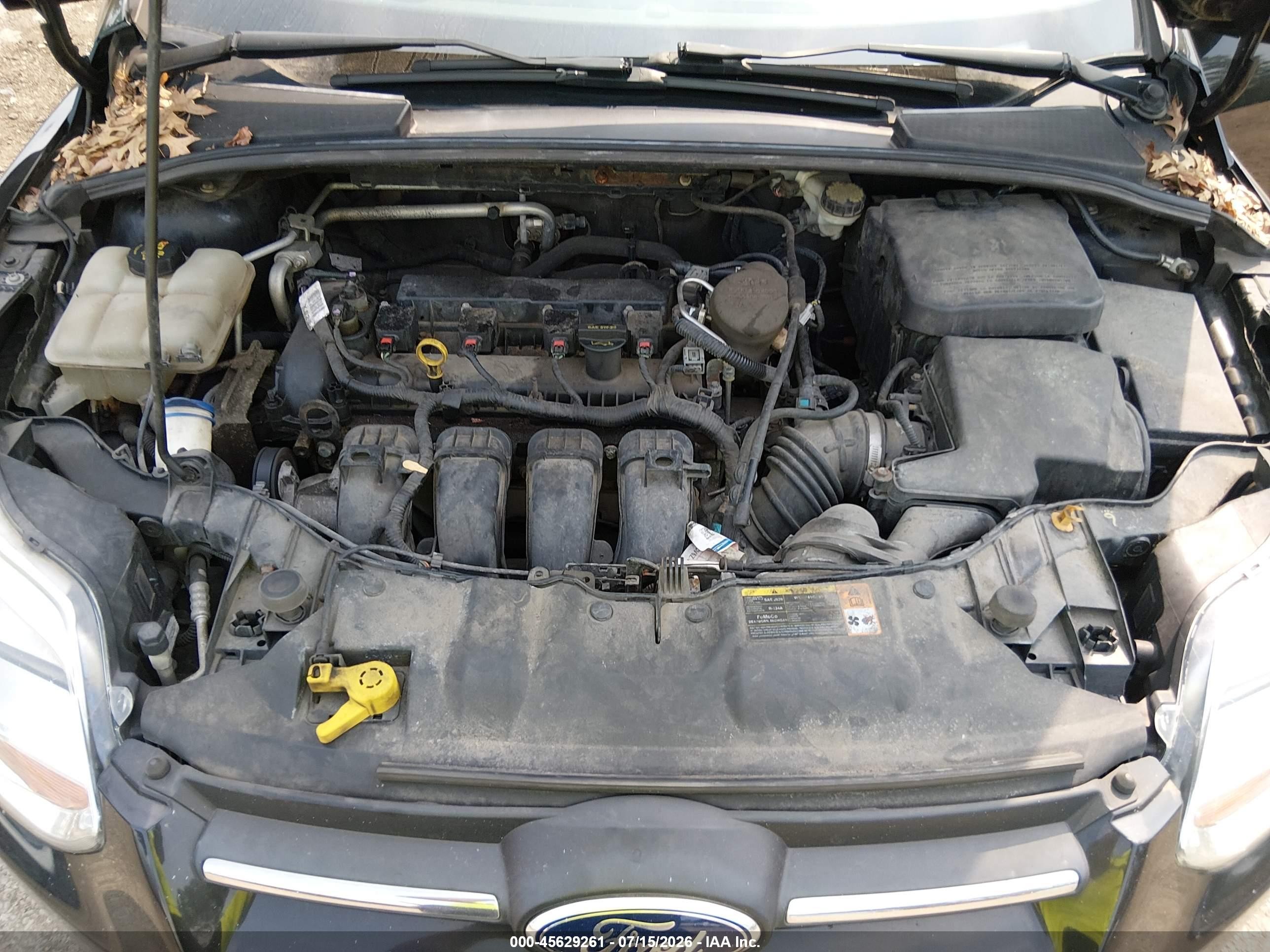 2013 Ford Focus Se Black vin: 1FADP3F25DL372077