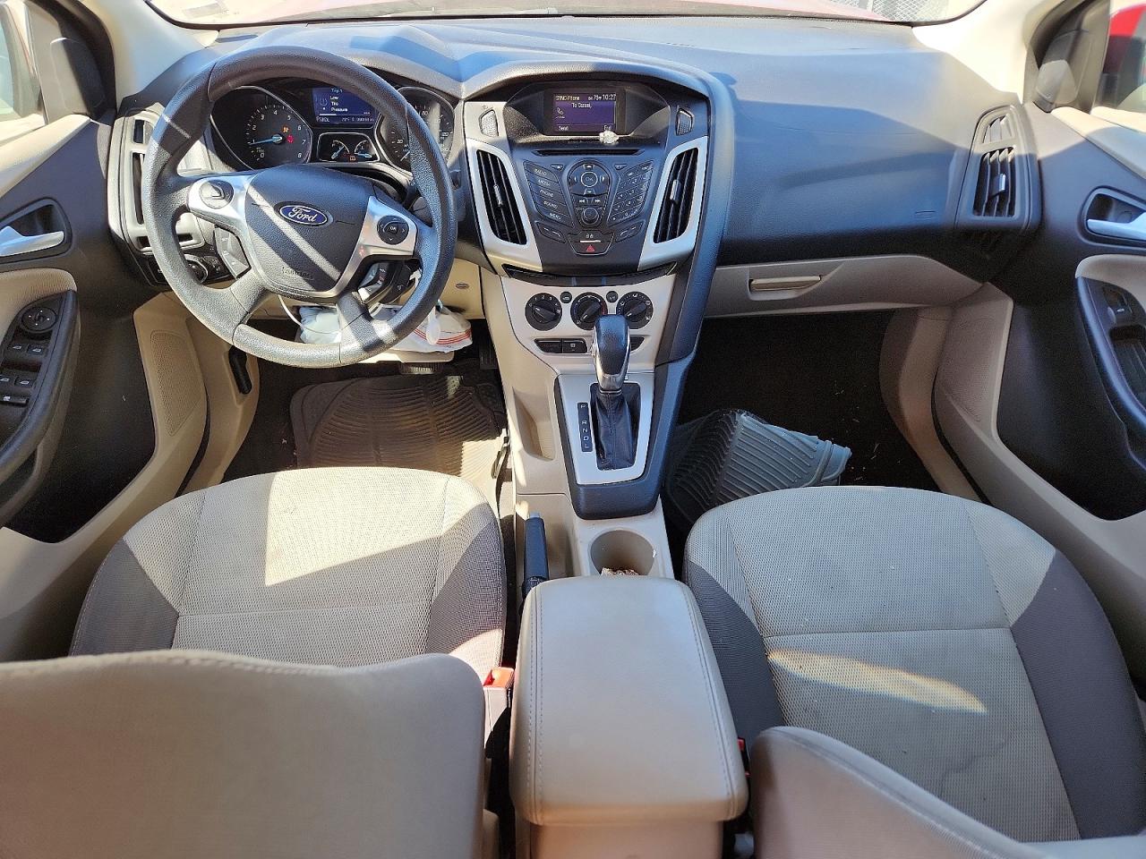 2013 Ford Focus Se Red vin: 1FADP3F25DL381636
