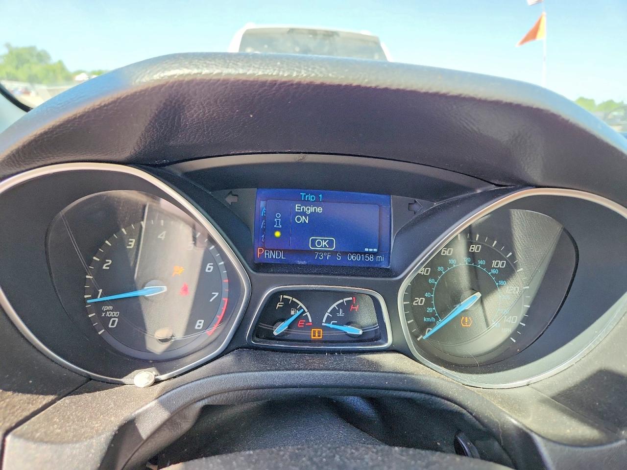 2013 Ford Focus Se Red vin: 1FADP3F25DL381636
