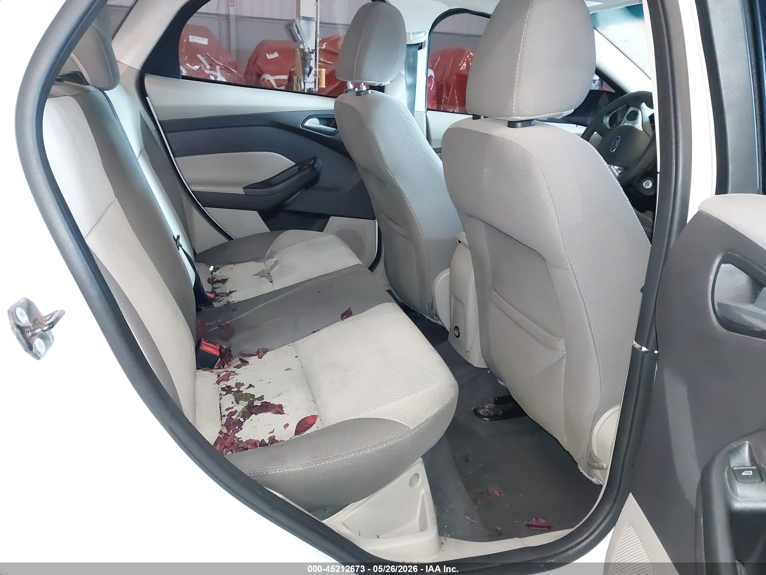 2013 Ford Focus Se White vin: 1FADP3F25DL382253