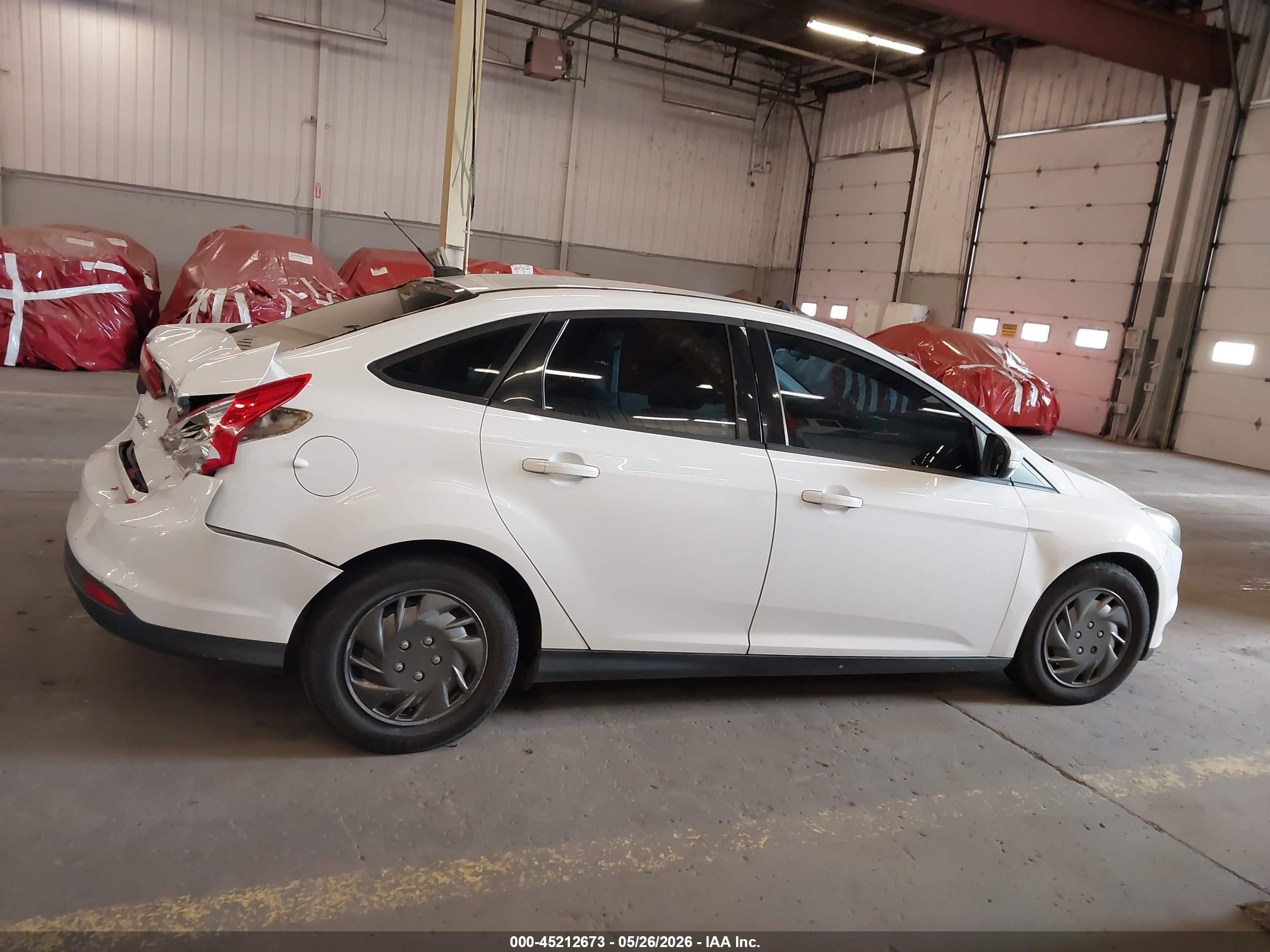 2013 Ford Focus Se White vin: 1FADP3F25DL382253