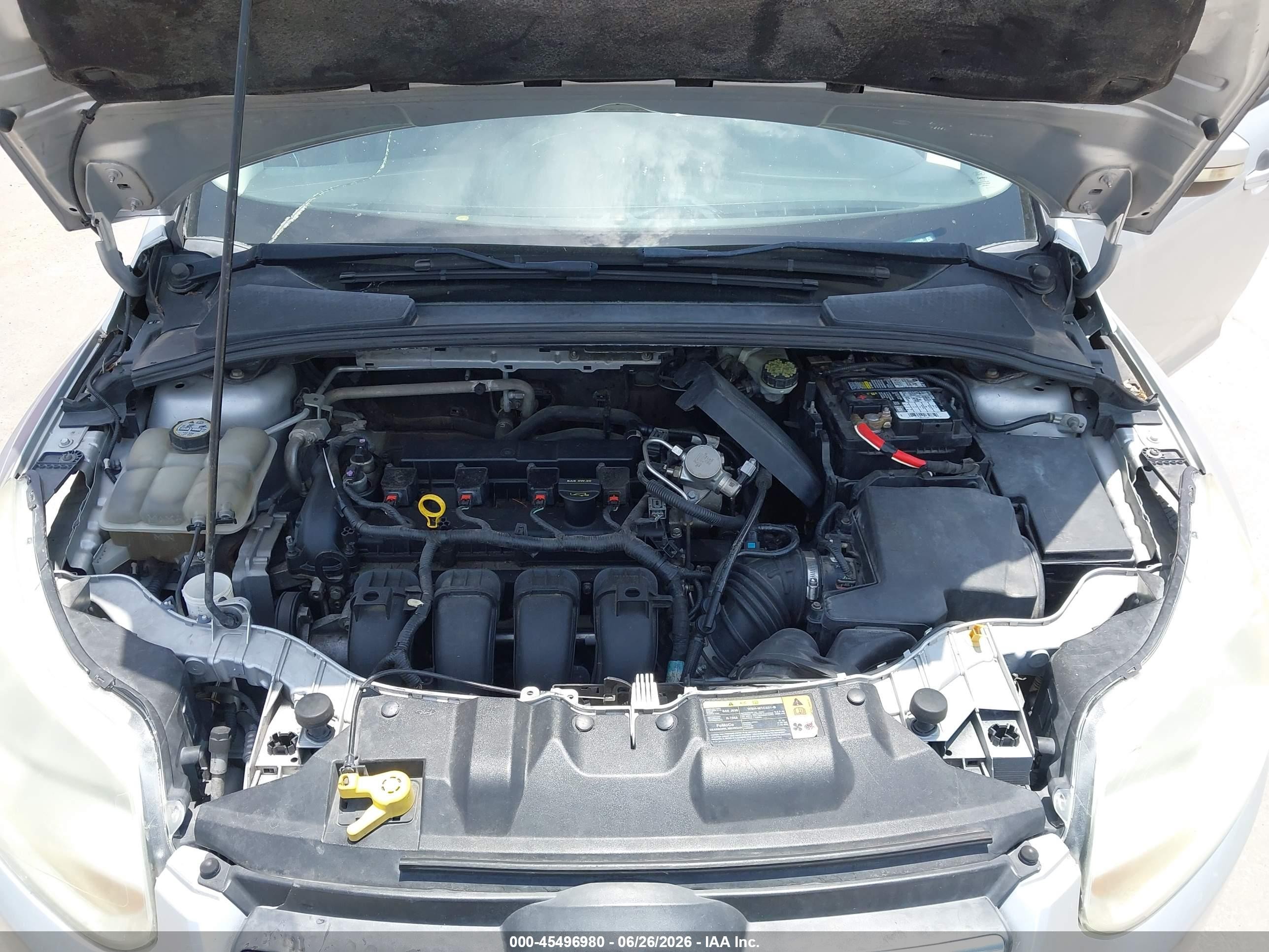 2014 Ford Focus Se Silver vin: 1FADP3F25EL117639