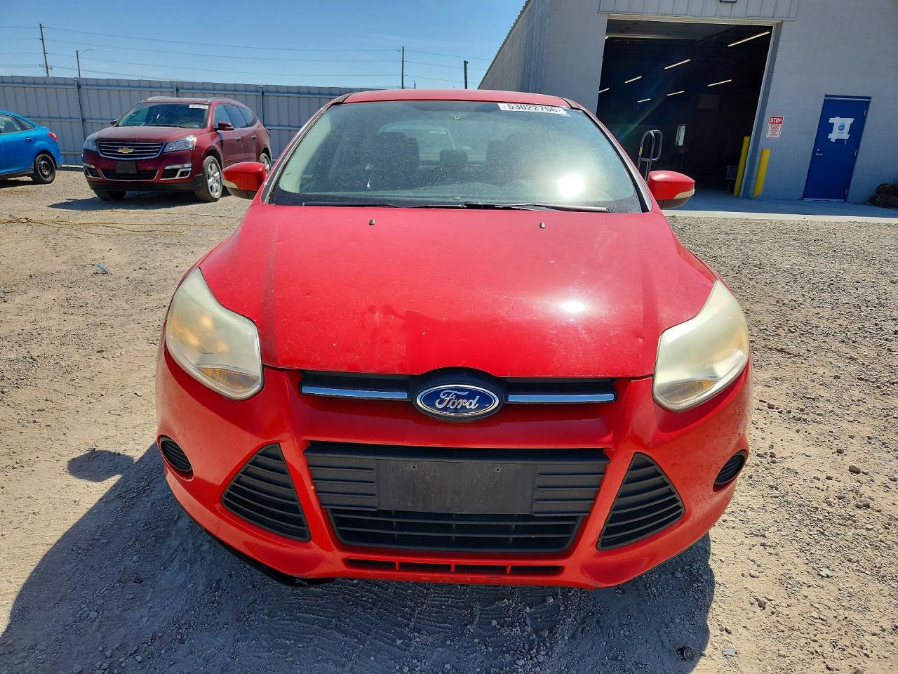 2014 Ford Focus Se Red vin: 1FADP3F25EL124526