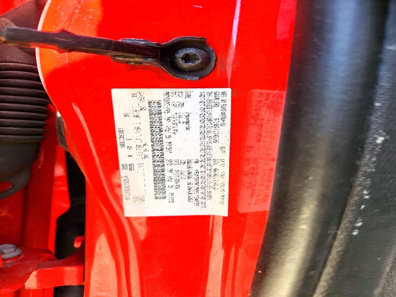 2014 Ford Focus Se Red vin: 1FADP3F25EL124526