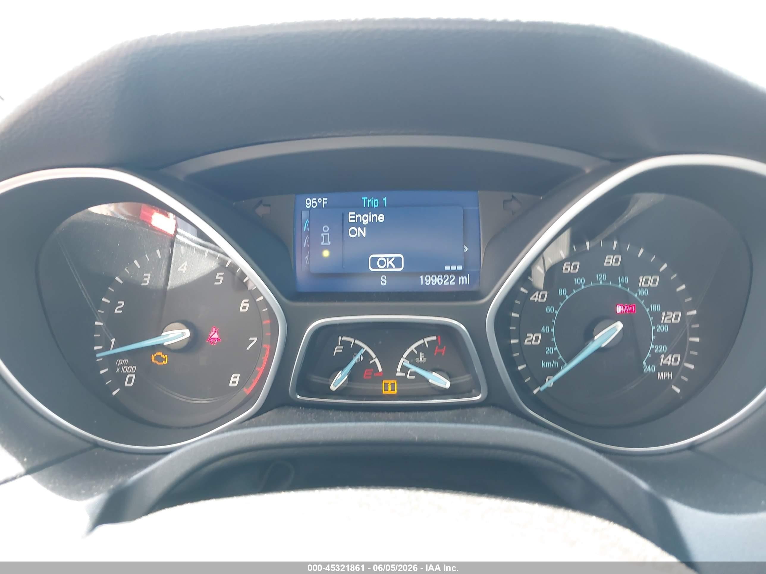 2014 Ford Focus Se Silver vin: 1FADP3F25EL129192
