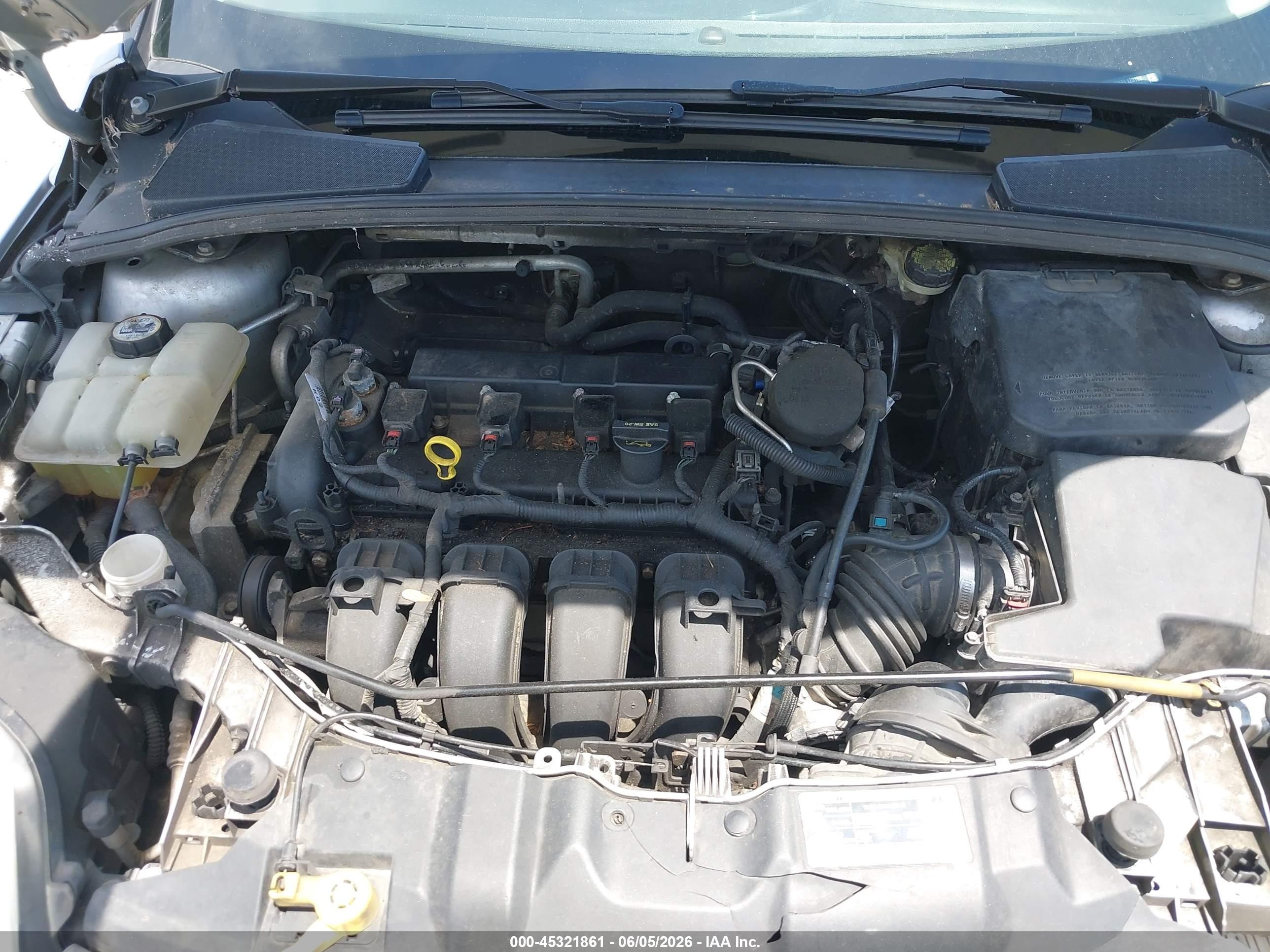 2014 Ford Focus Se Silver vin: 1FADP3F25EL129192