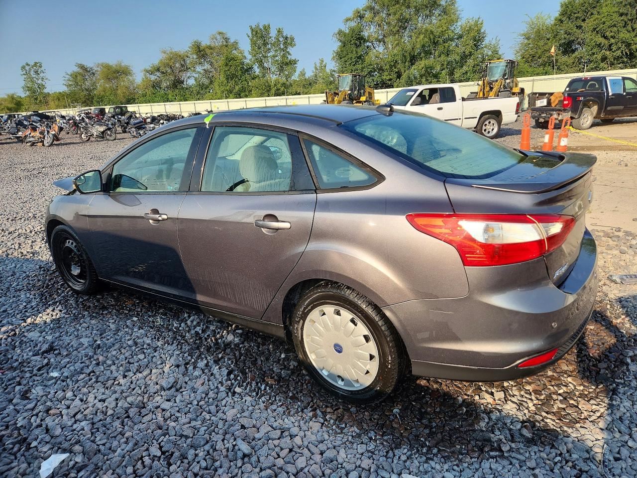 2014 Ford Focus Se Silver vin: 1FADP3F25EL143514
