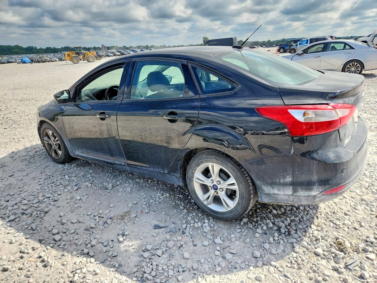 2014 Ford Focus Se Black vin: 1FADP3F25EL153444