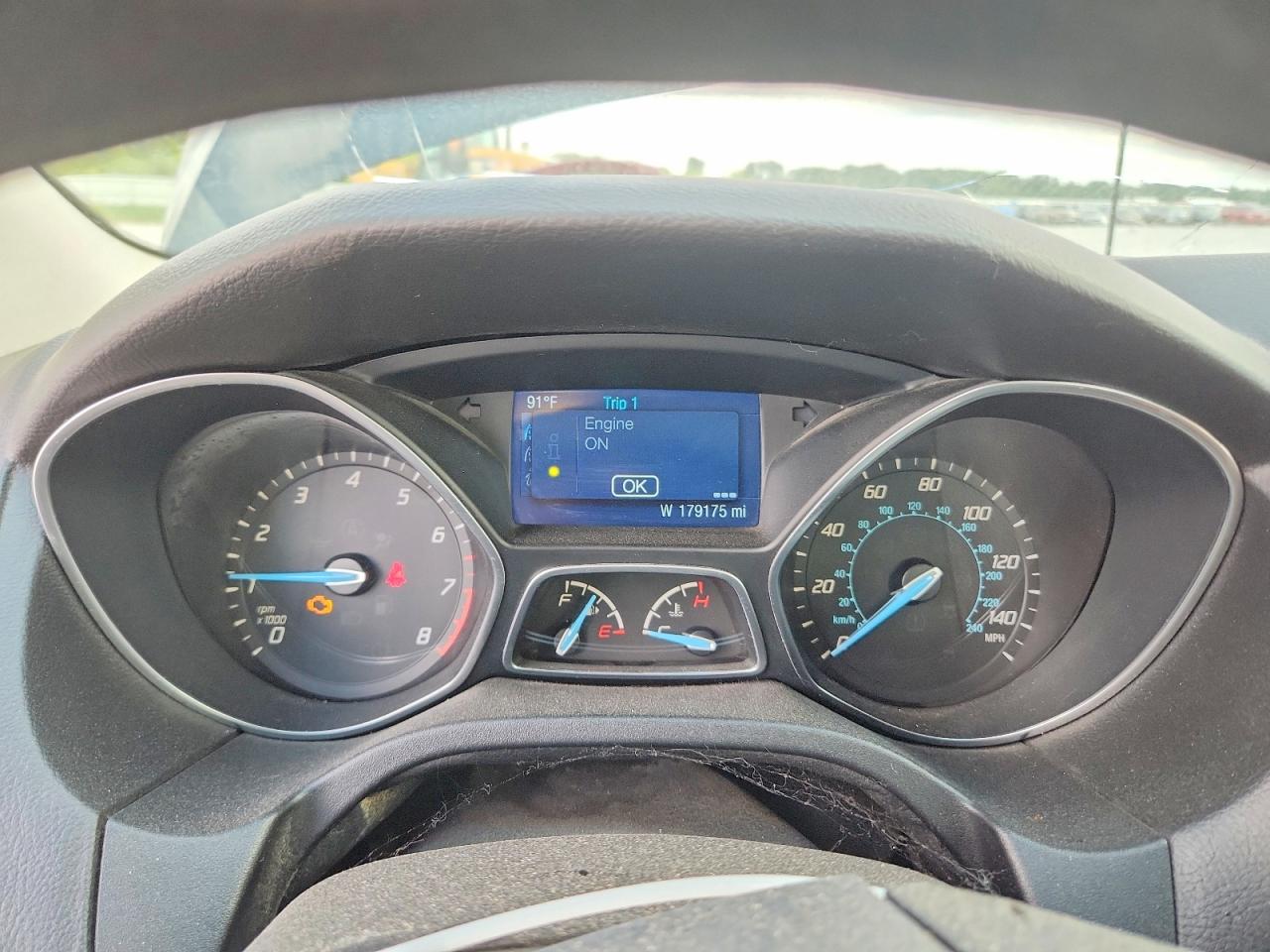 2014 Ford Focus Se Black vin: 1FADP3F25EL153444