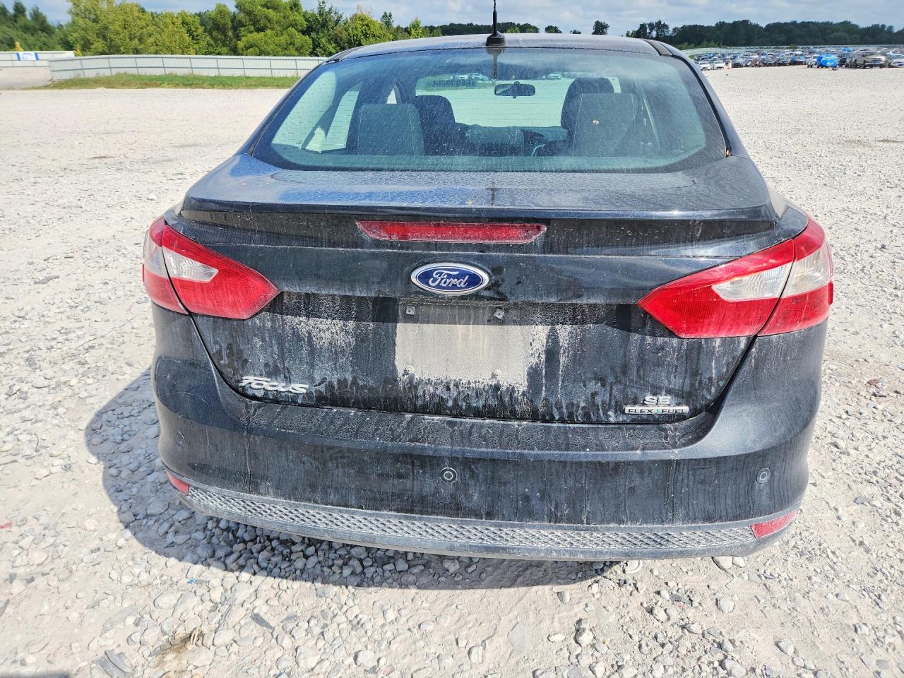 2014 Ford Focus Se Black vin: 1FADP3F25EL153444