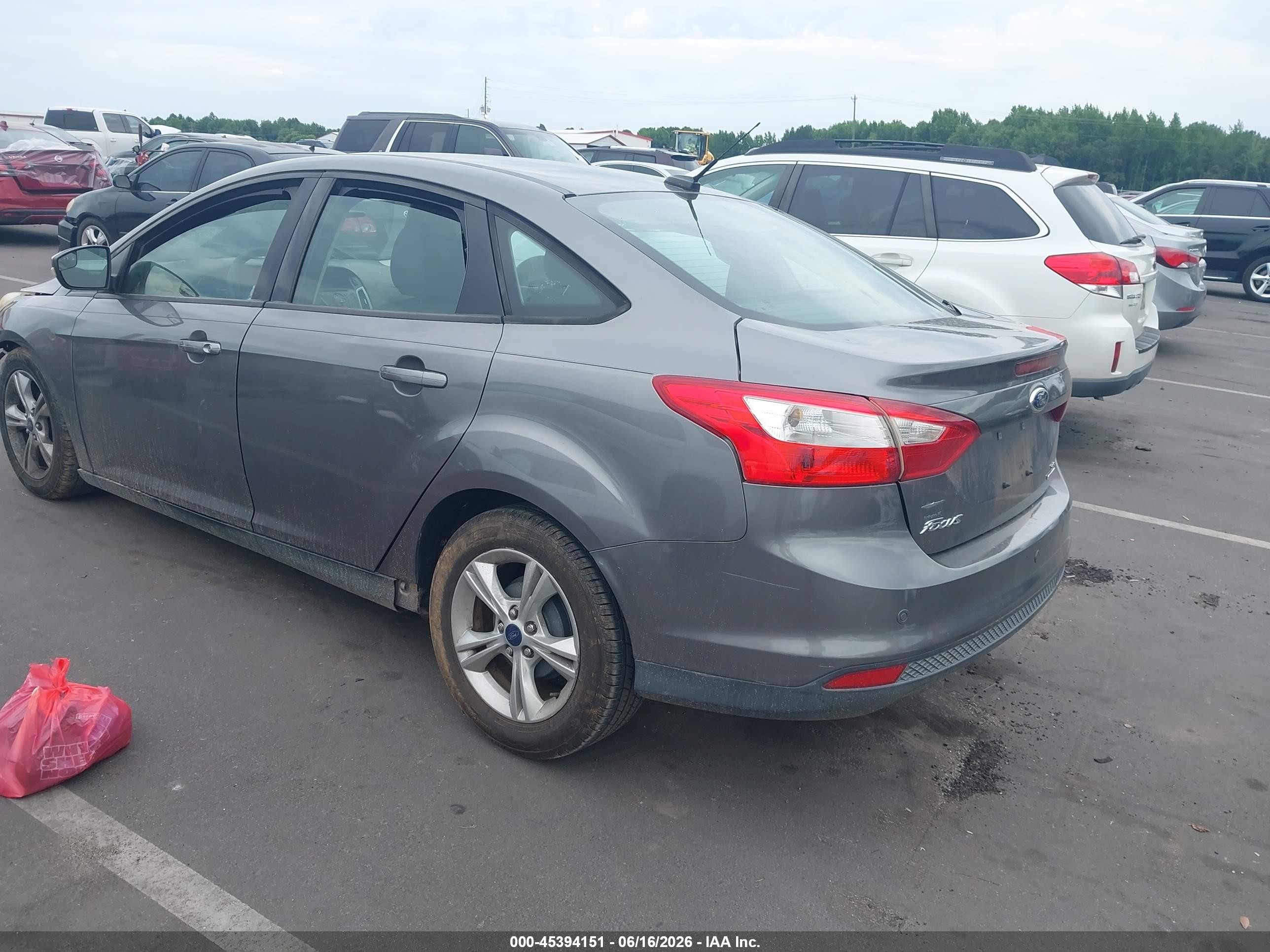 2014 Ford Focus Se Black vin: 1FADP3F25EL159566
