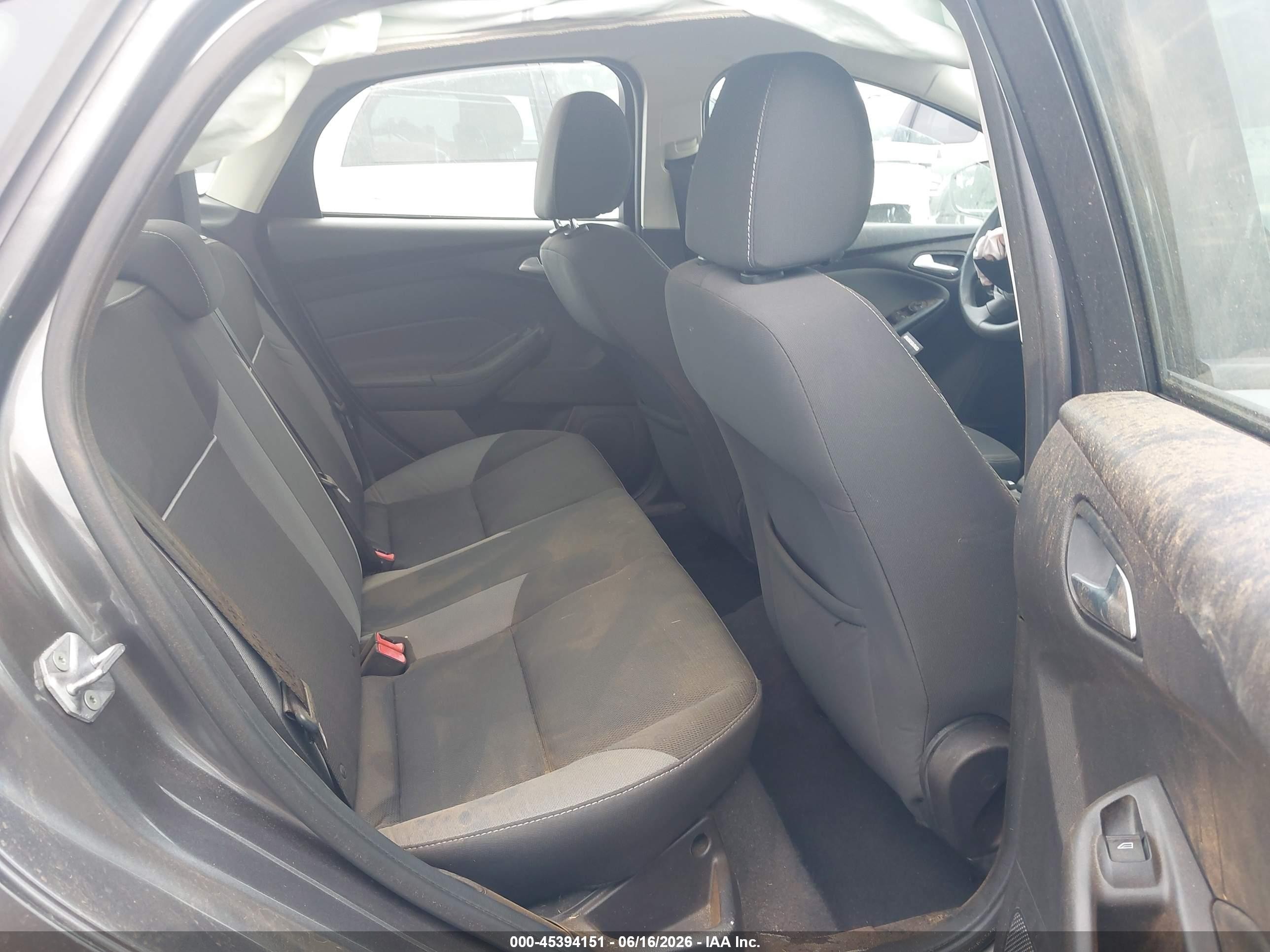 2014 Ford Focus Se Black vin: 1FADP3F25EL159566