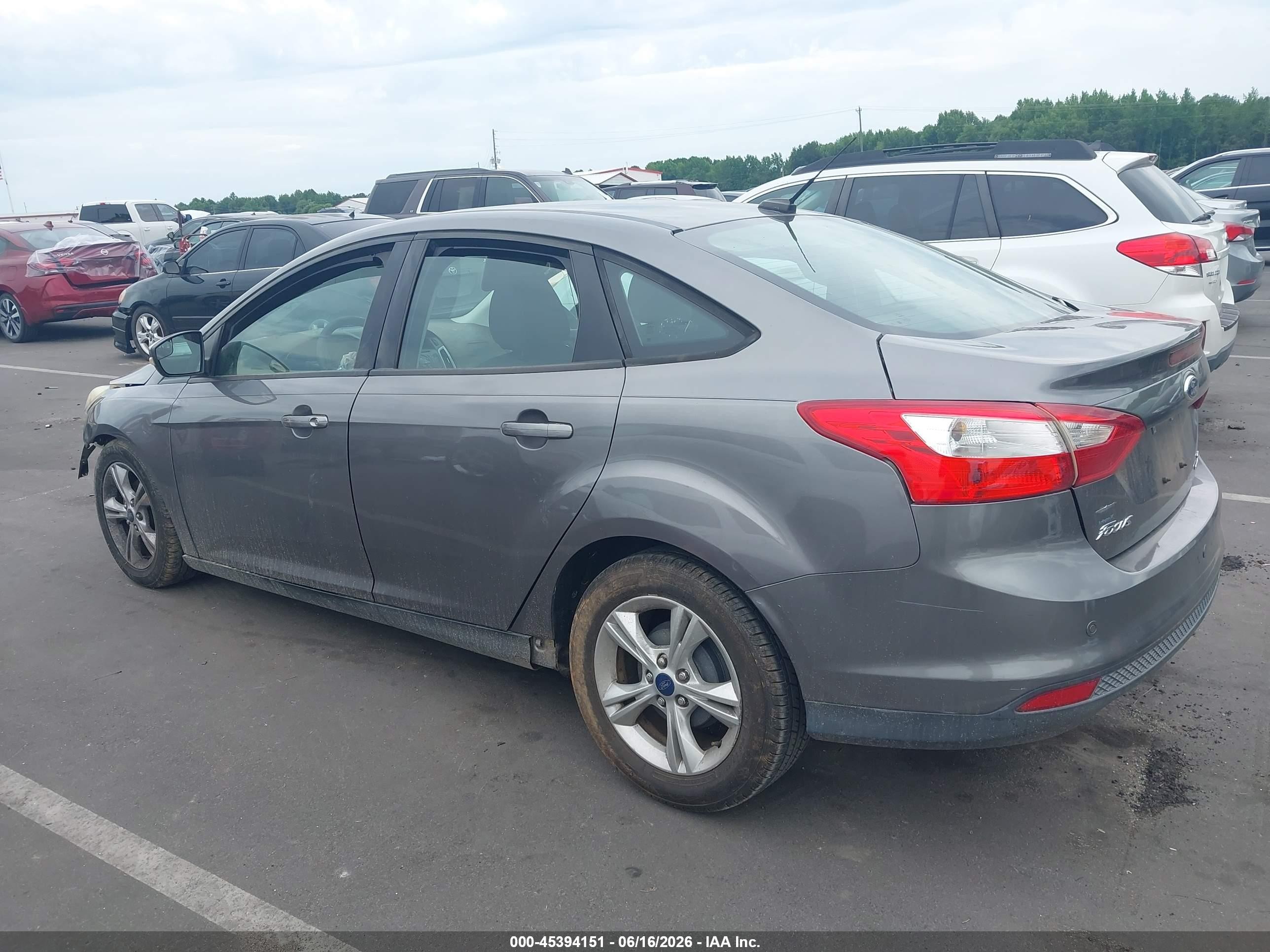 2014 Ford Focus Se Black vin: 1FADP3F25EL159566