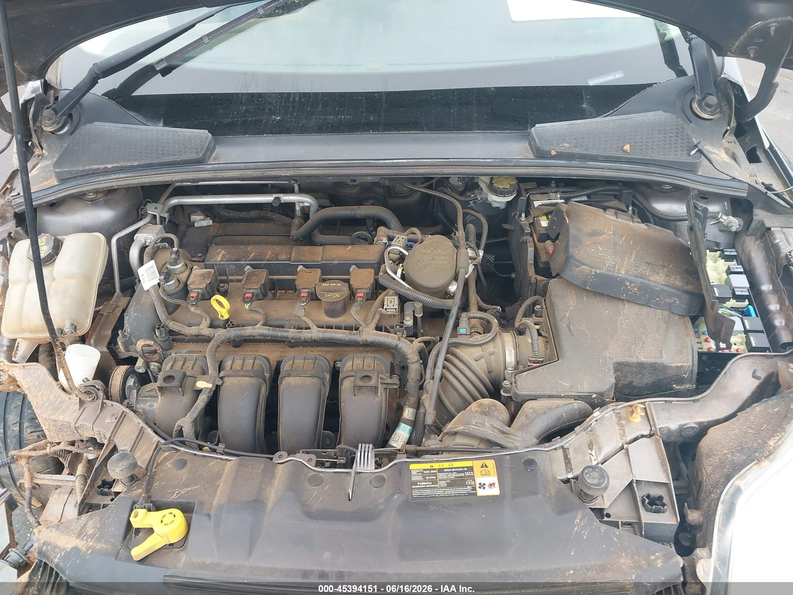 2014 Ford Focus Se Black vin: 1FADP3F25EL159566