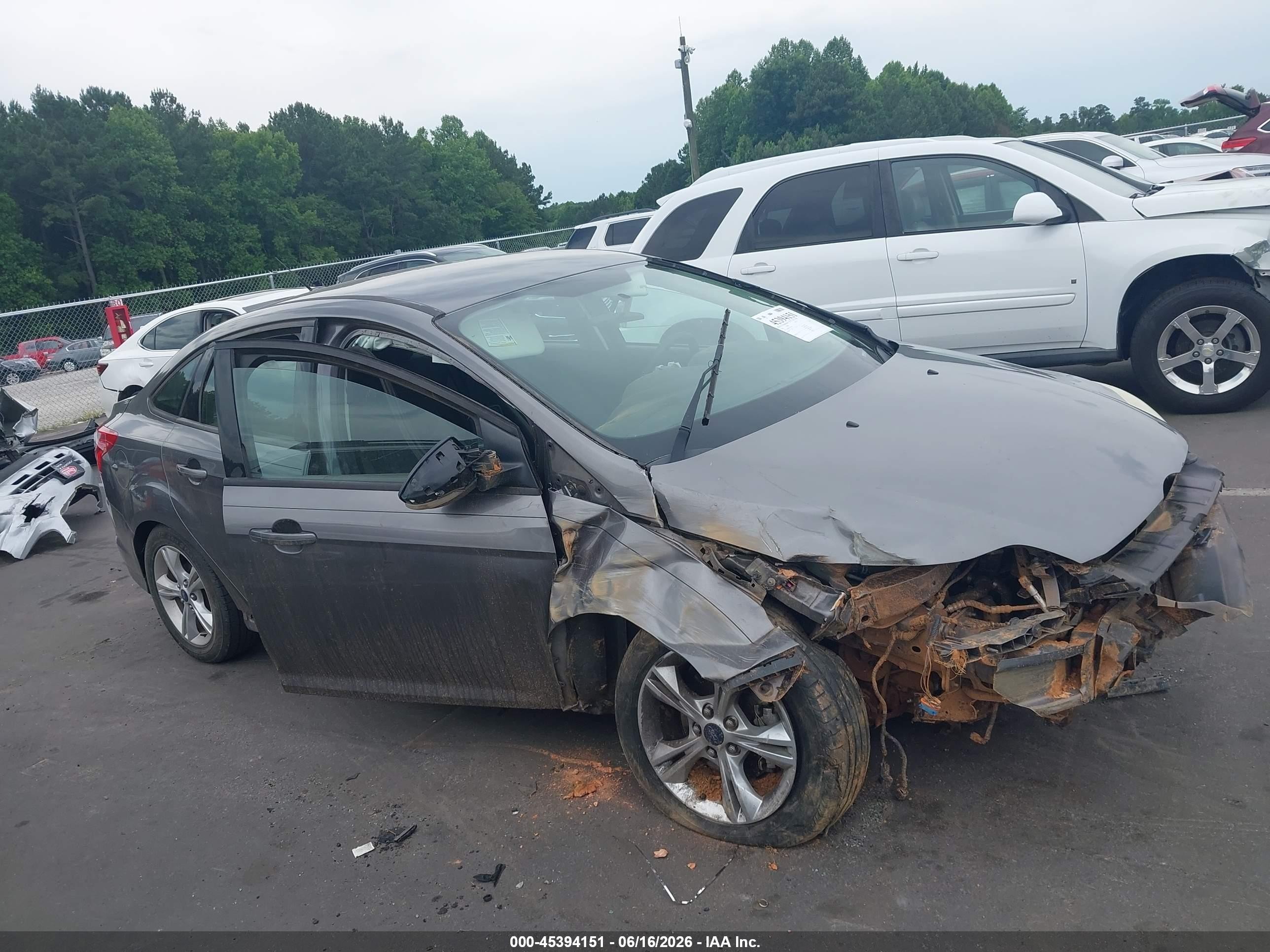 2014 Ford Focus Se Black vin: 1FADP3F25EL159566