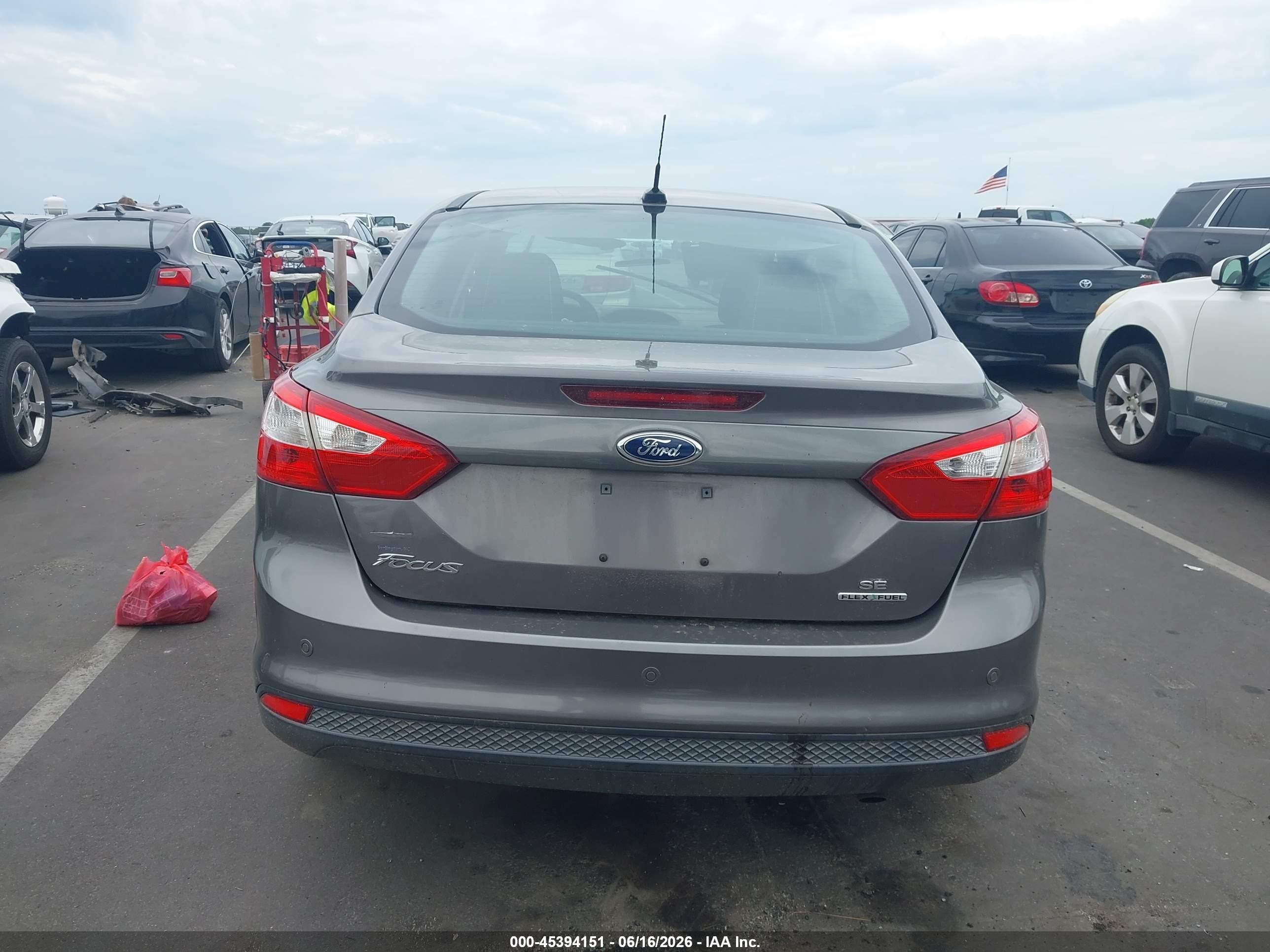 2014 Ford Focus Se Black vin: 1FADP3F25EL159566