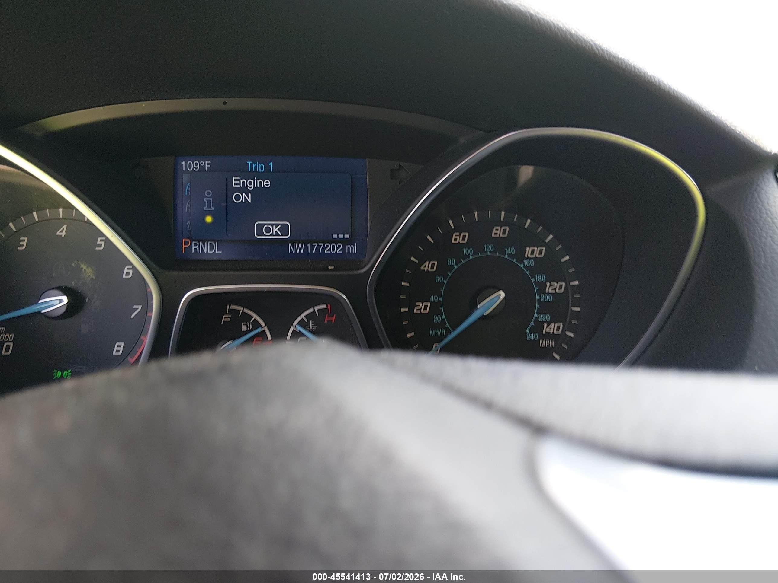 2014 Ford Focus Se Gray vin: 1FADP3F25EL202044