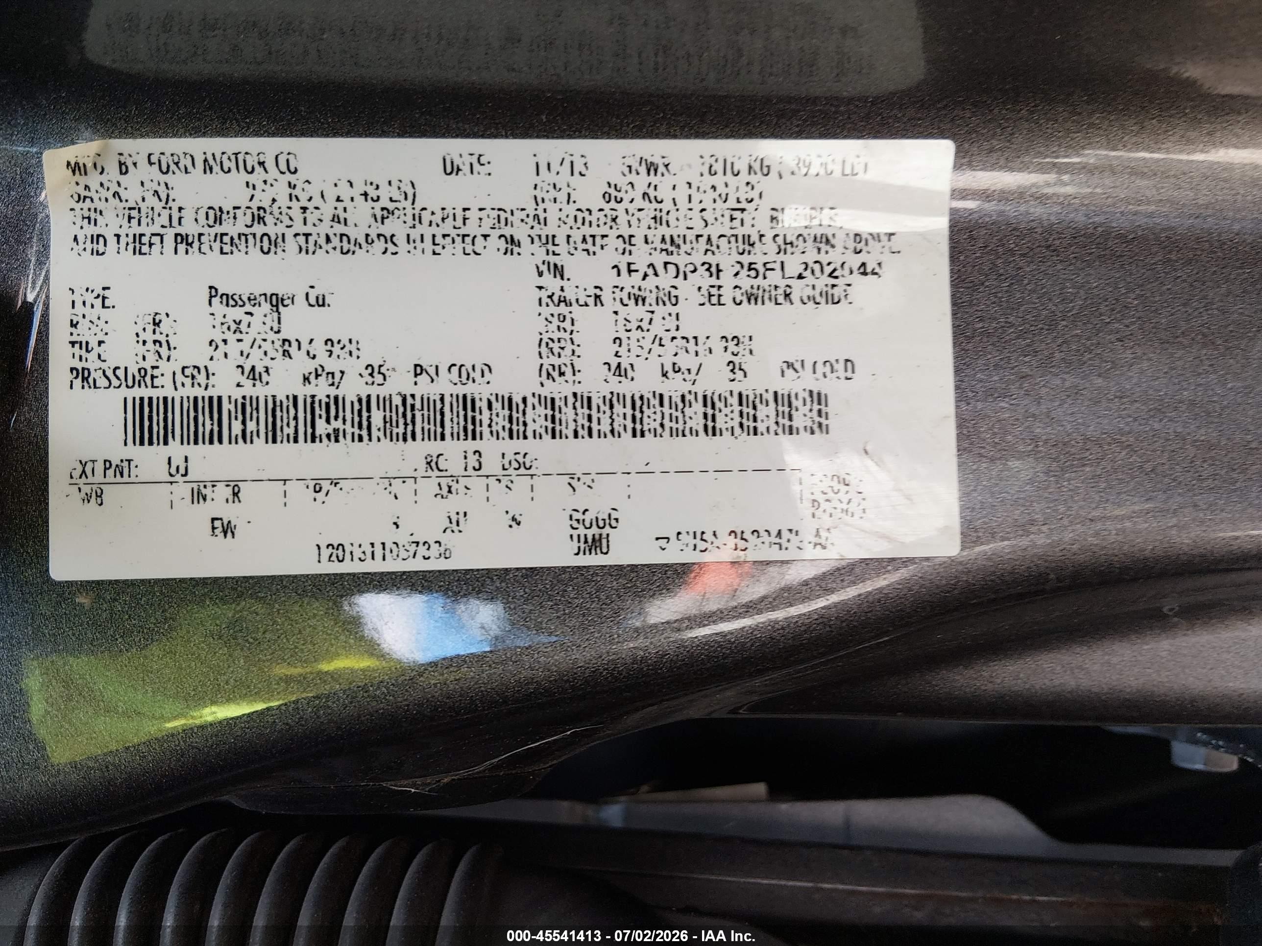 2014 Ford Focus Se Gray vin: 1FADP3F25EL202044