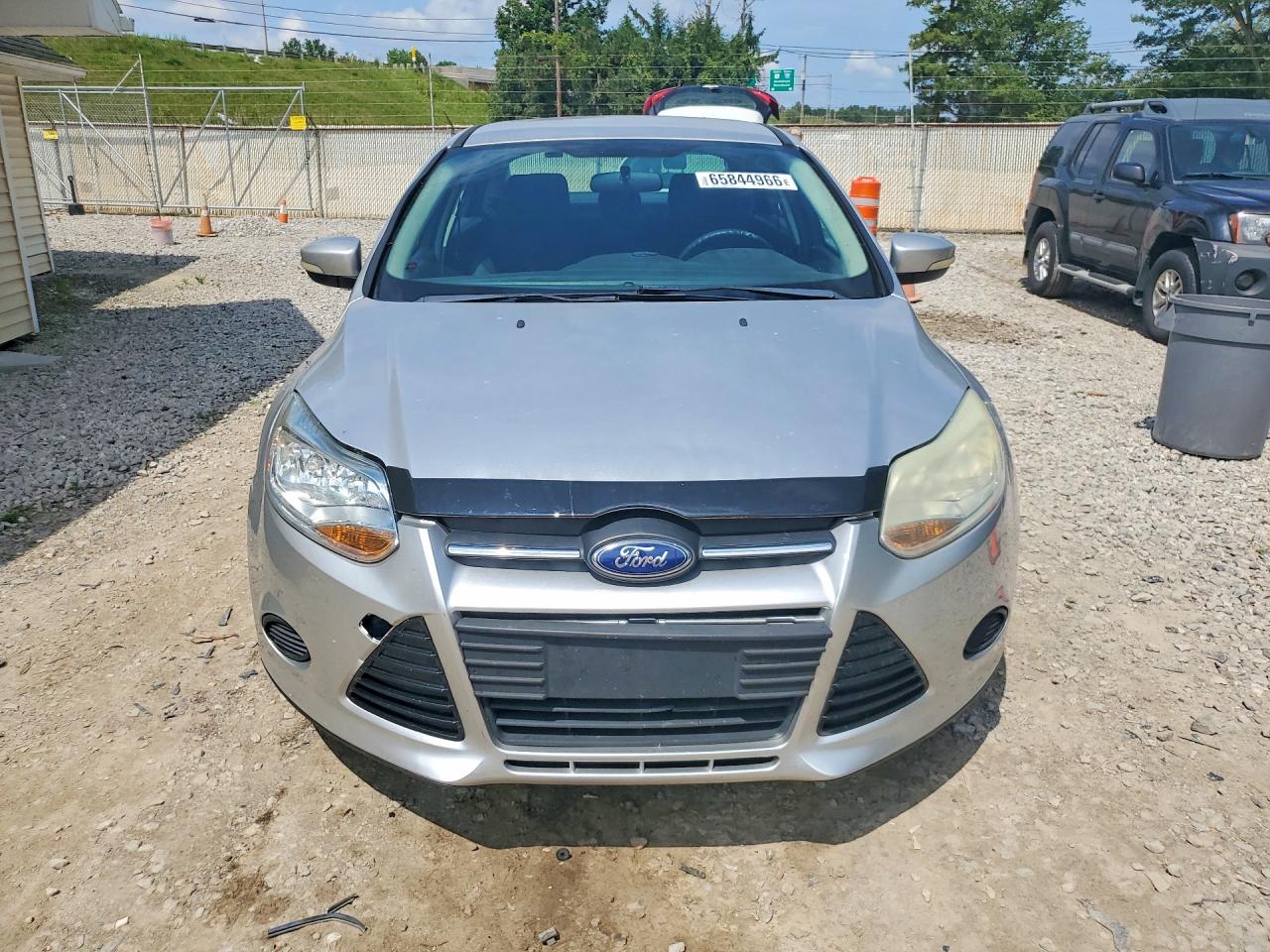2014 Ford Focus Se Silver vin: 1FADP3F25EL202335