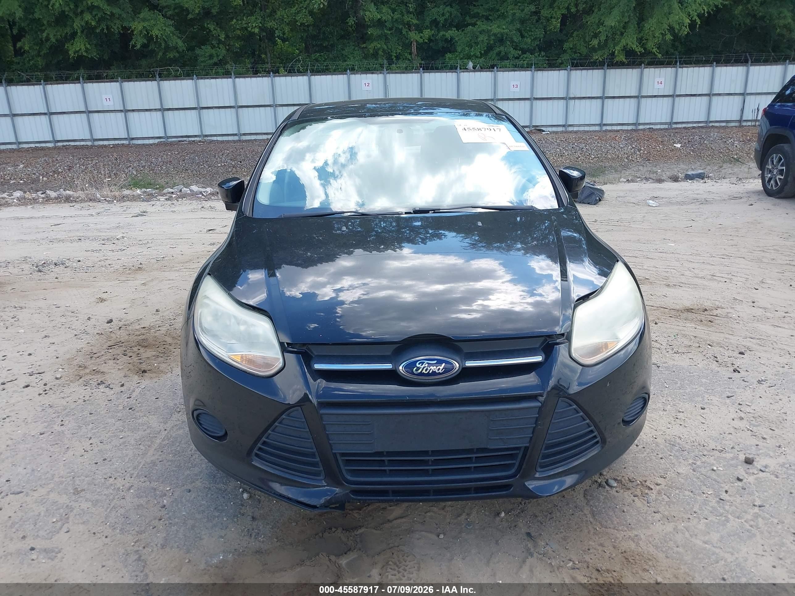 2014 Ford Focus Se Black vin: 1FADP3F25EL202657