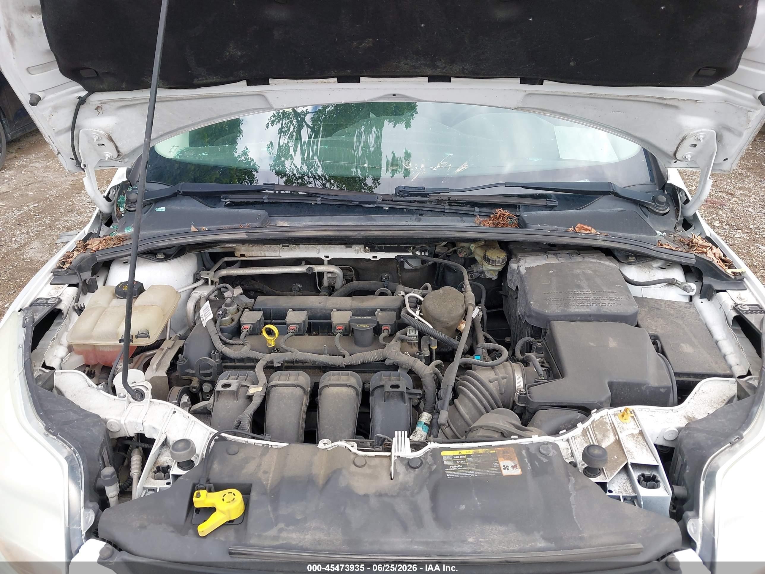 2014 Ford Focus Se Белый vin: 1FADP3F25EL206465