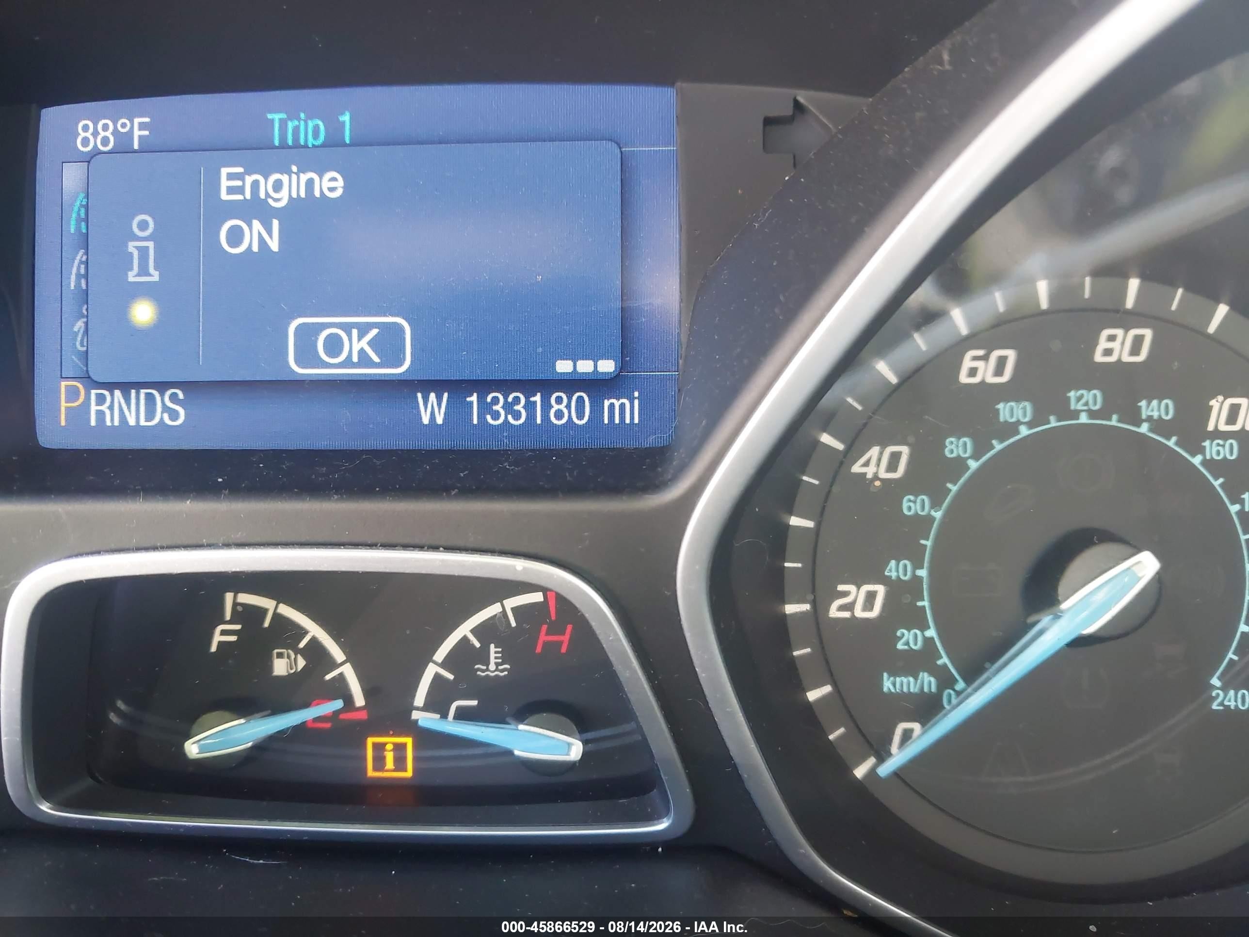 2014 Ford Focus Se Черный vin: 1FADP3F25EL215151