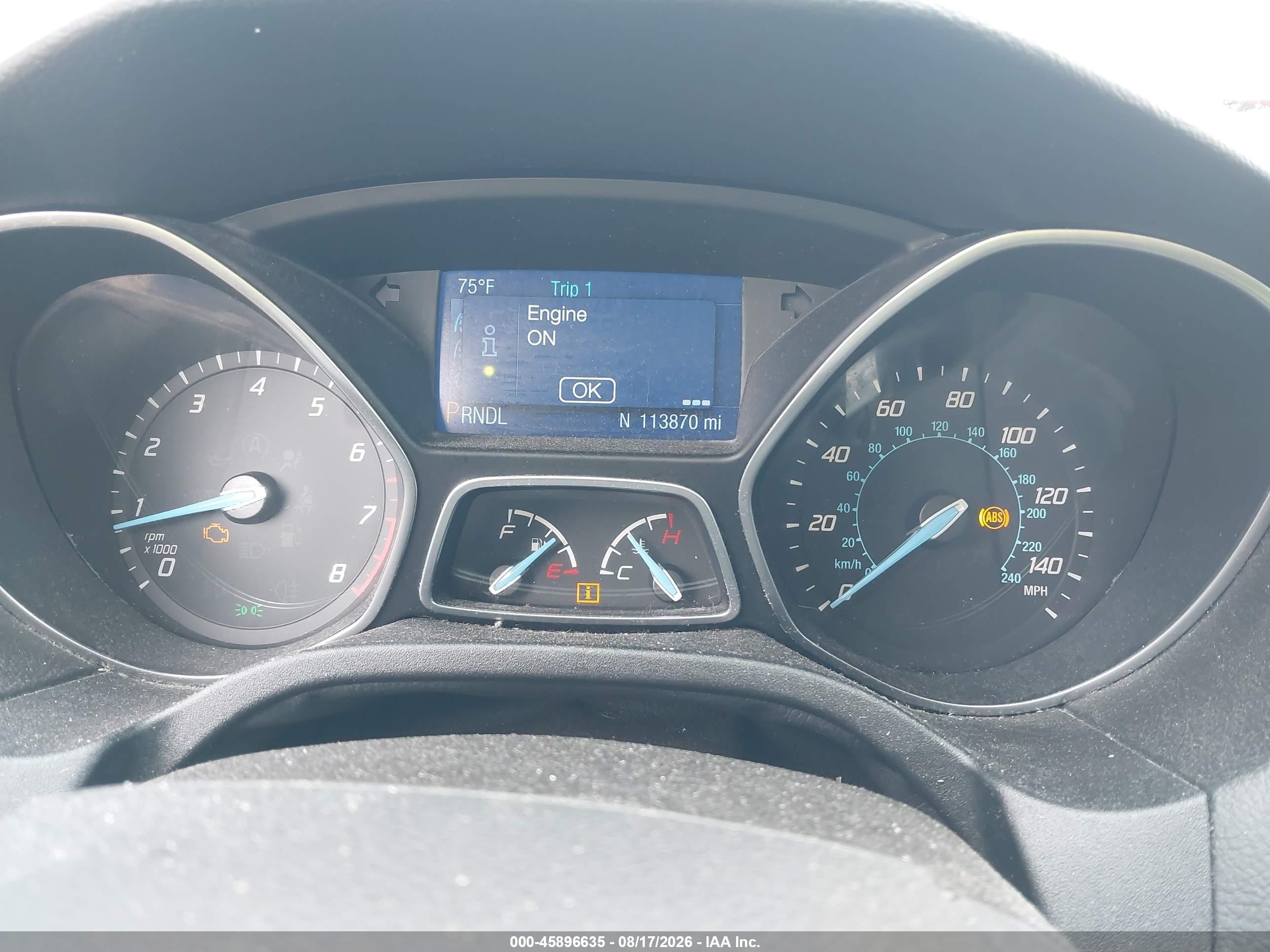 2014 Ford Focus Se Red vin: 1FADP3F25EL241149