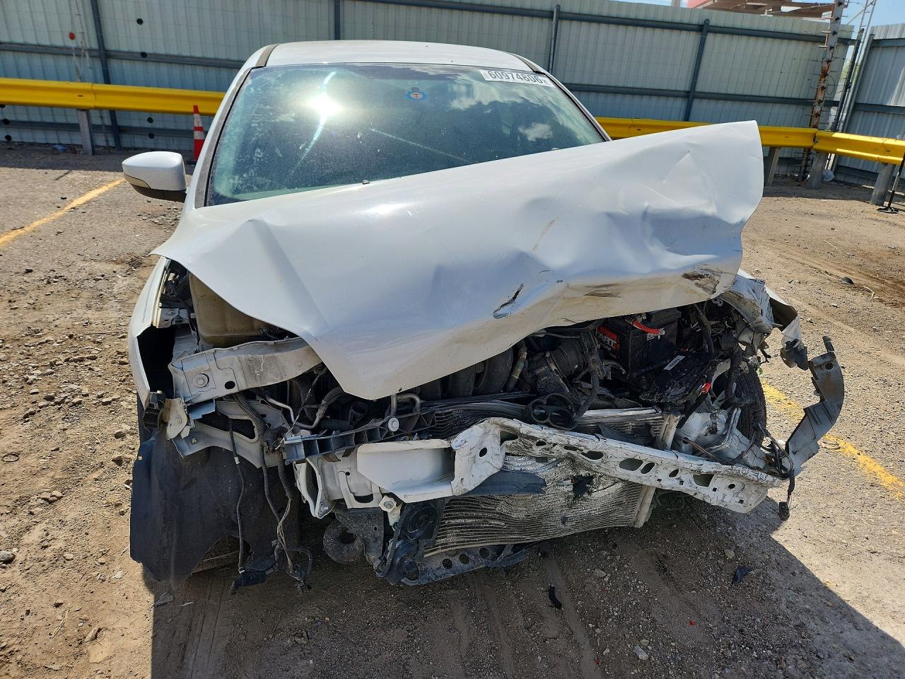 2014 Ford Focus Se White vin: 1FADP3F25EL246822