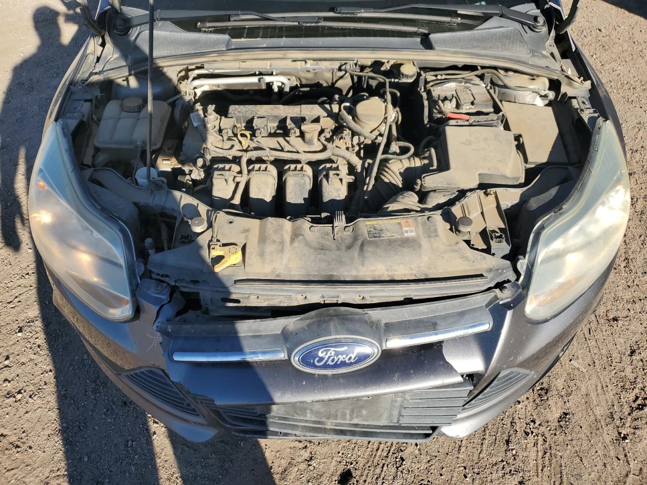 2014 Ford Focus Se Charcoal vin: 1FADP3F25EL249087