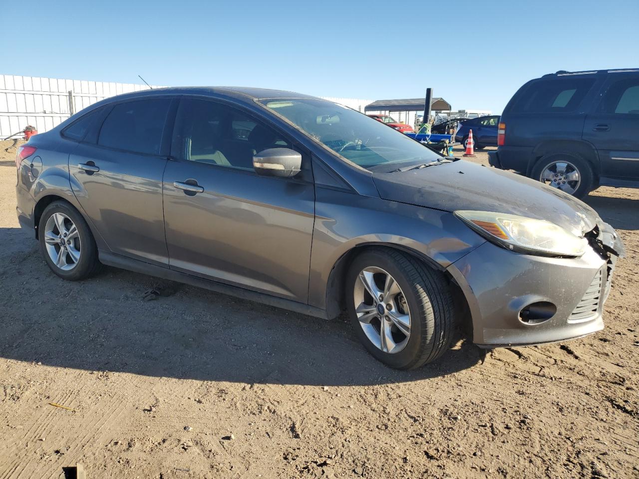 2014 Ford Focus Se Charcoal vin: 1FADP3F25EL249087