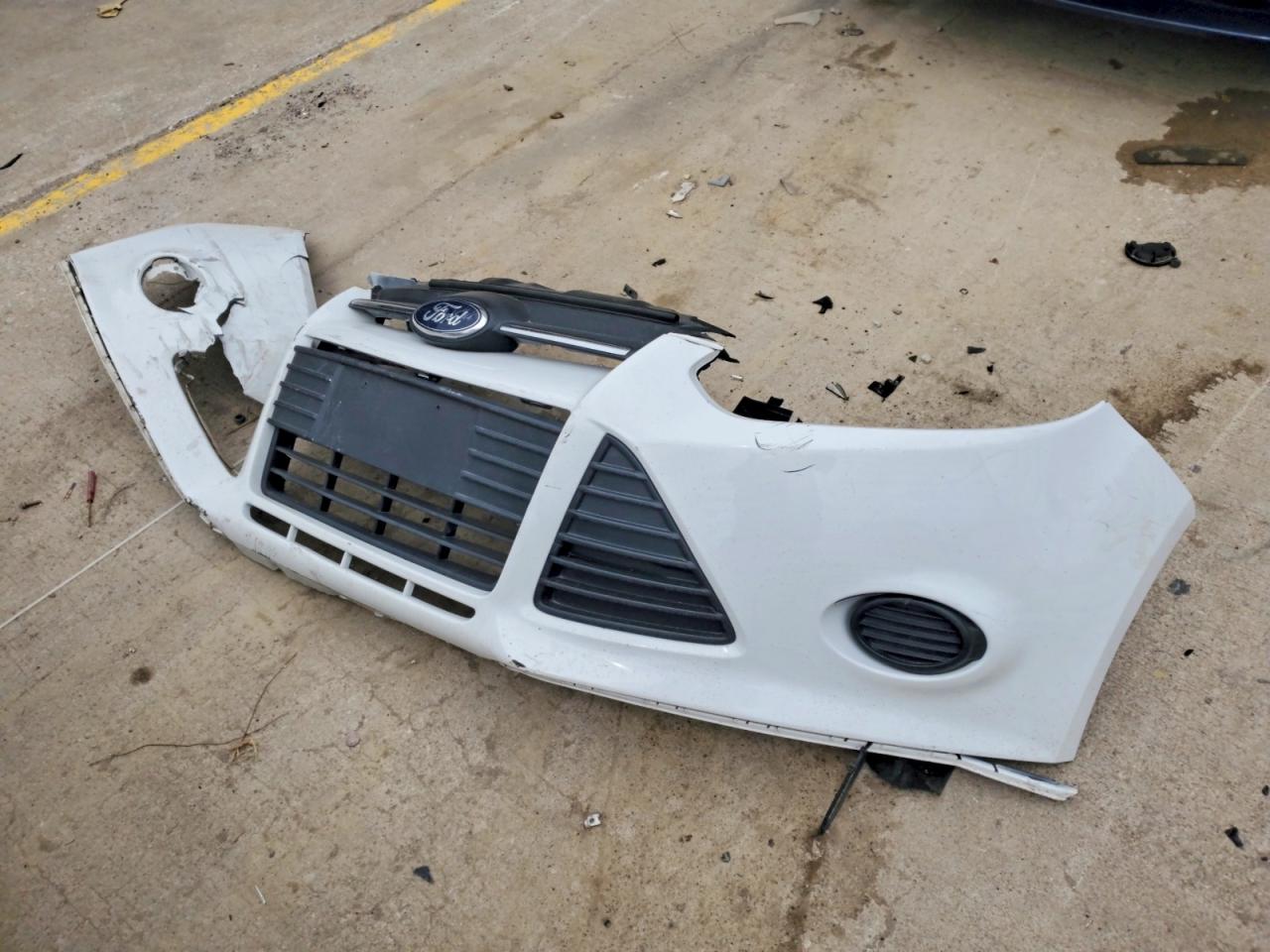 2014 Ford Focus Se White vin: 1FADP3F25EL265404