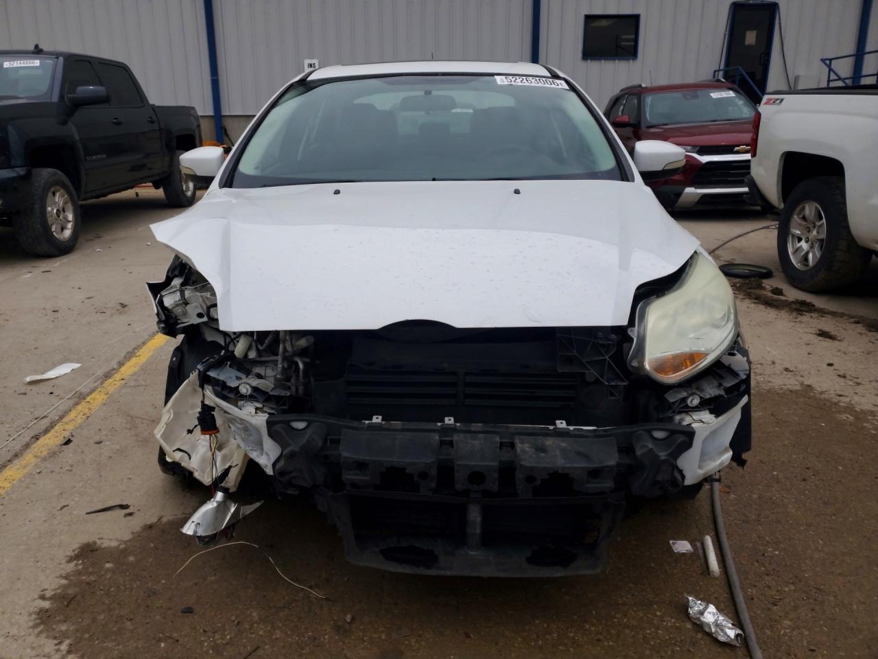 2014 Ford Focus Se White vin: 1FADP3F25EL265404