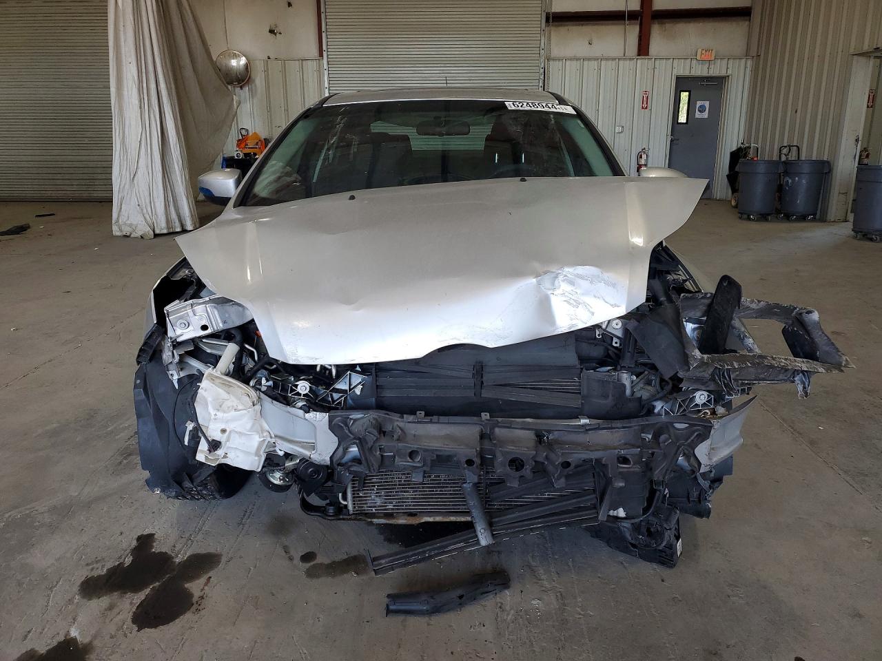 2014 Ford Focus Se Silver vin: 1FADP3F25EL321986